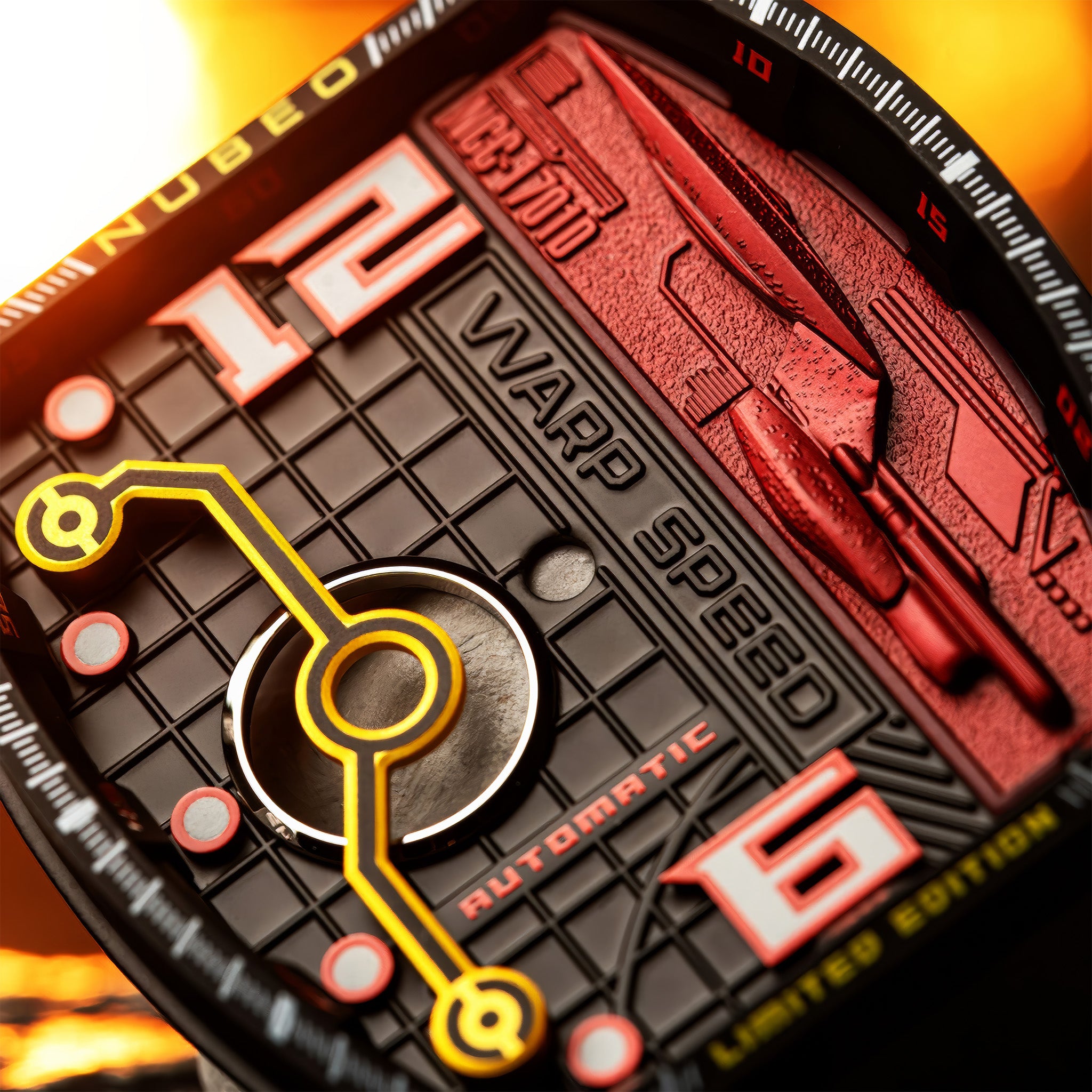 Magellan Automatic Star Trek Warp Speed Limited Edition Kol Saati | Picard Red