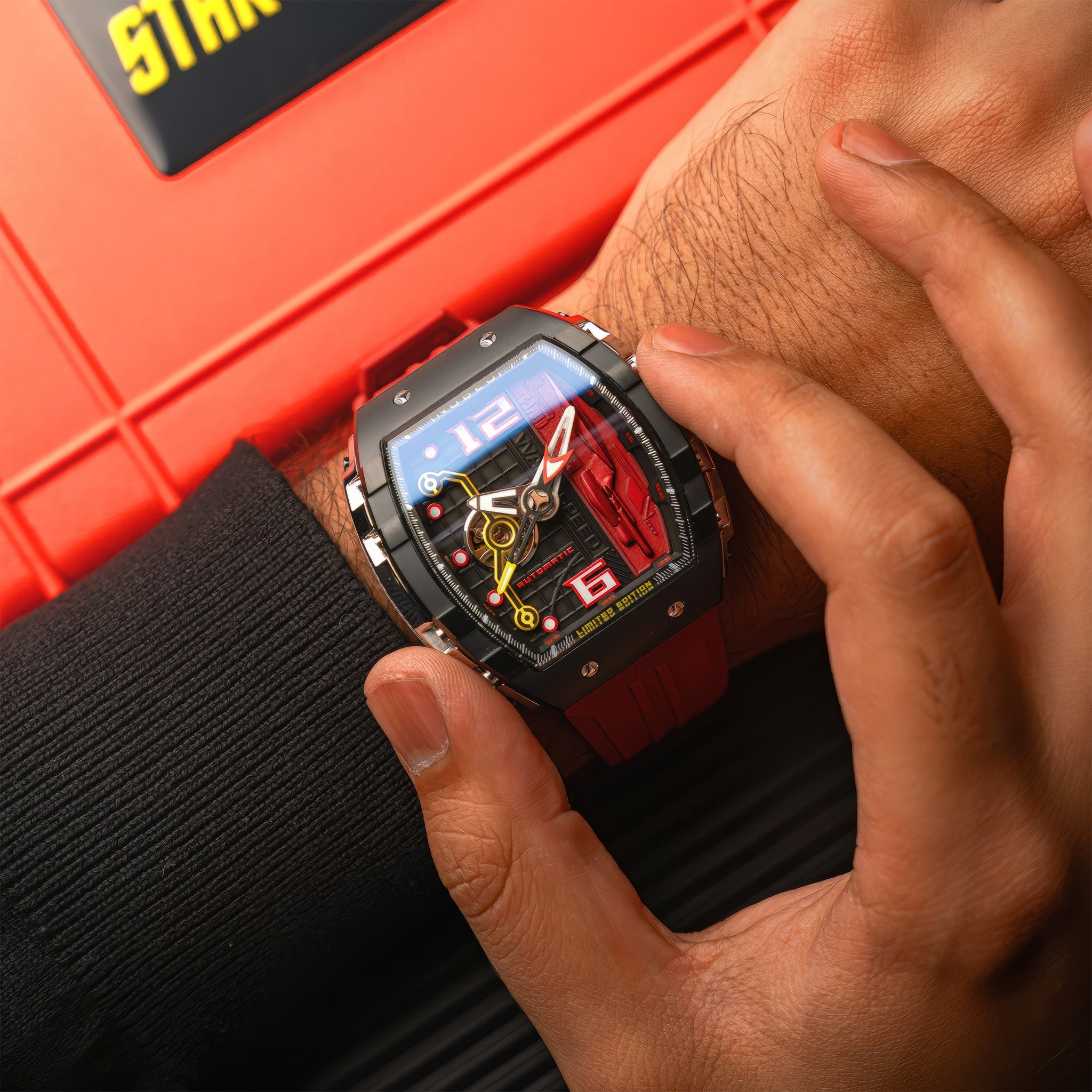 Magellan Automatic Star Trek Warp Speed Limited Edition Kol Saati | Picard Red