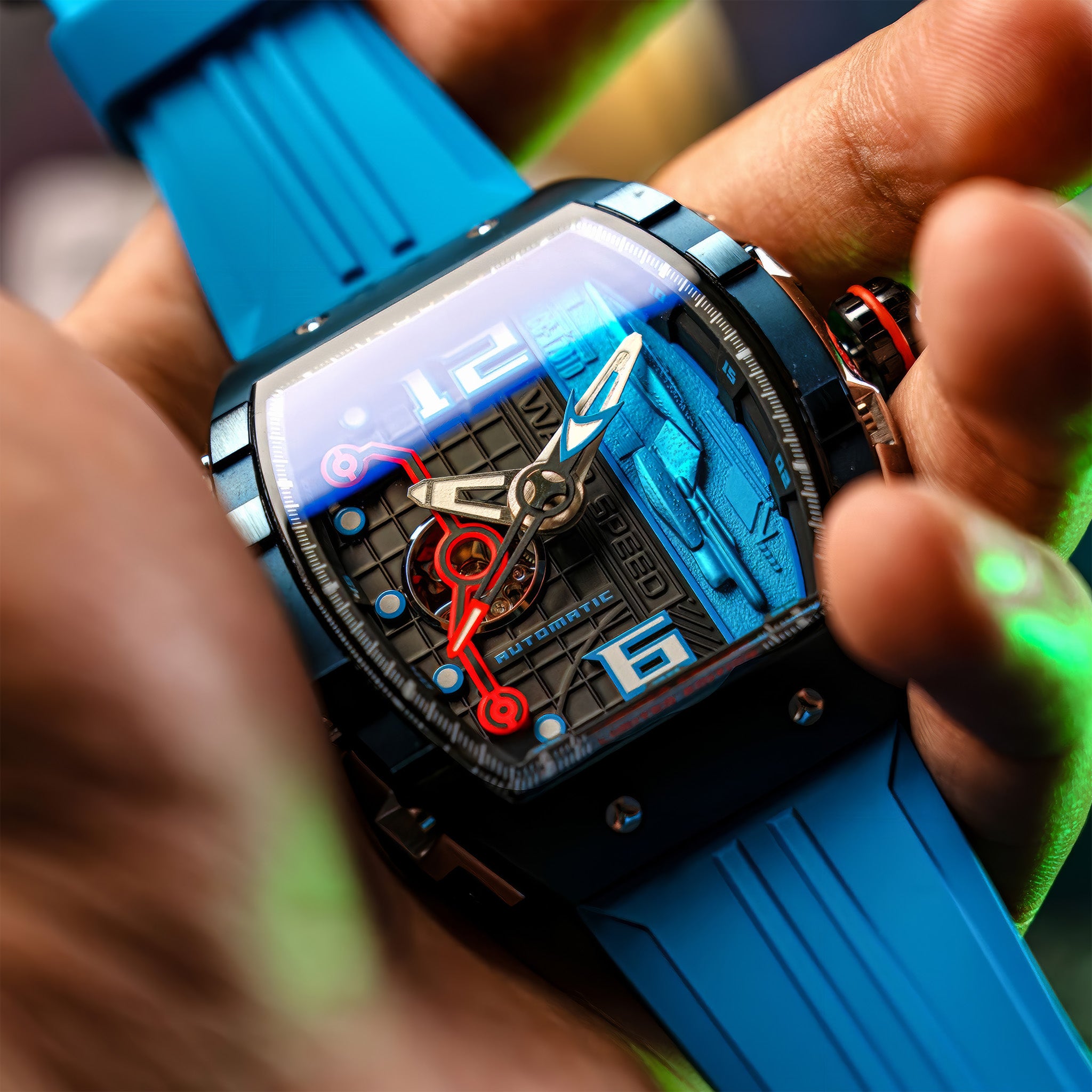 Magellan Automatic Star Trek Warp Speed Limited Edition Kol Saati | Troi Blue