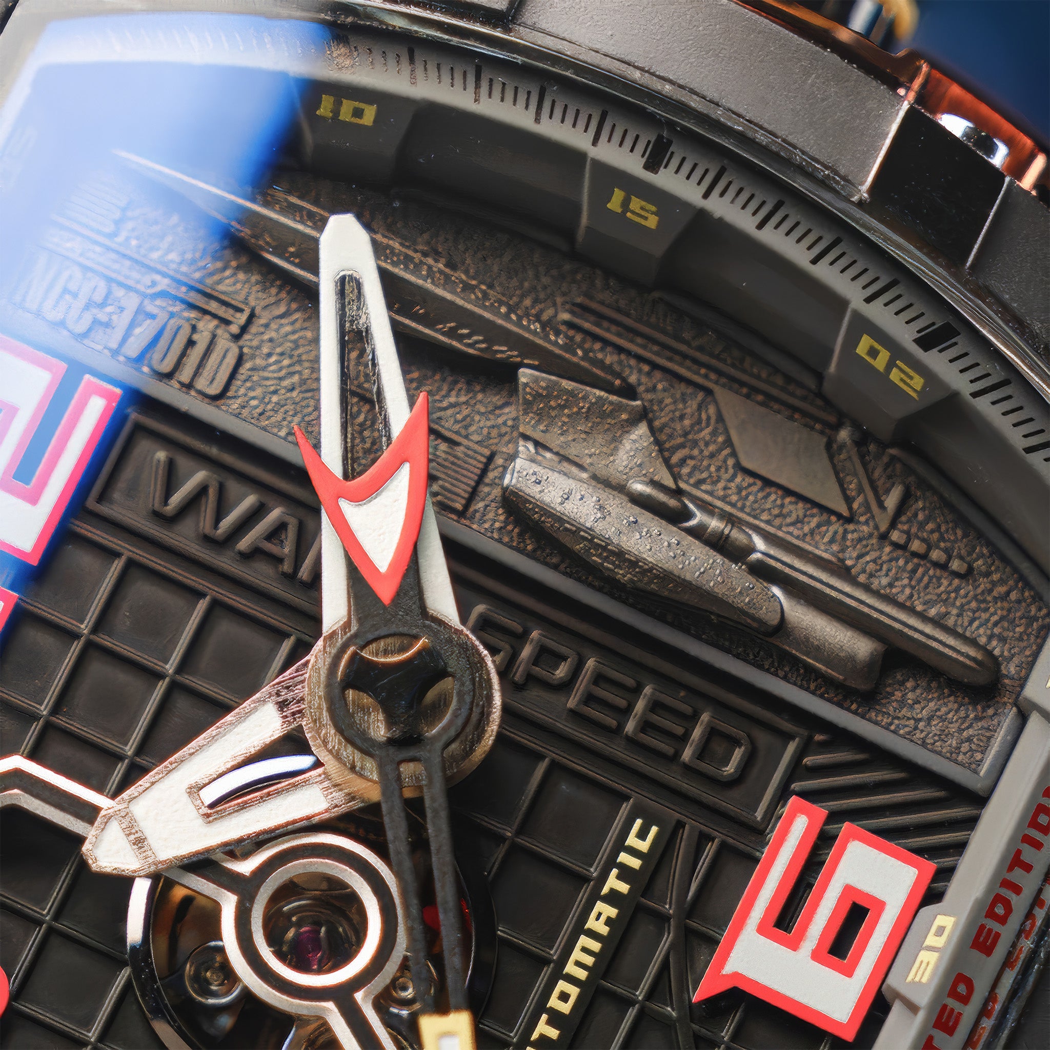 Magellan Automatic Star Trek Warp Speed Limited Edition Kol Saati | Riker Black