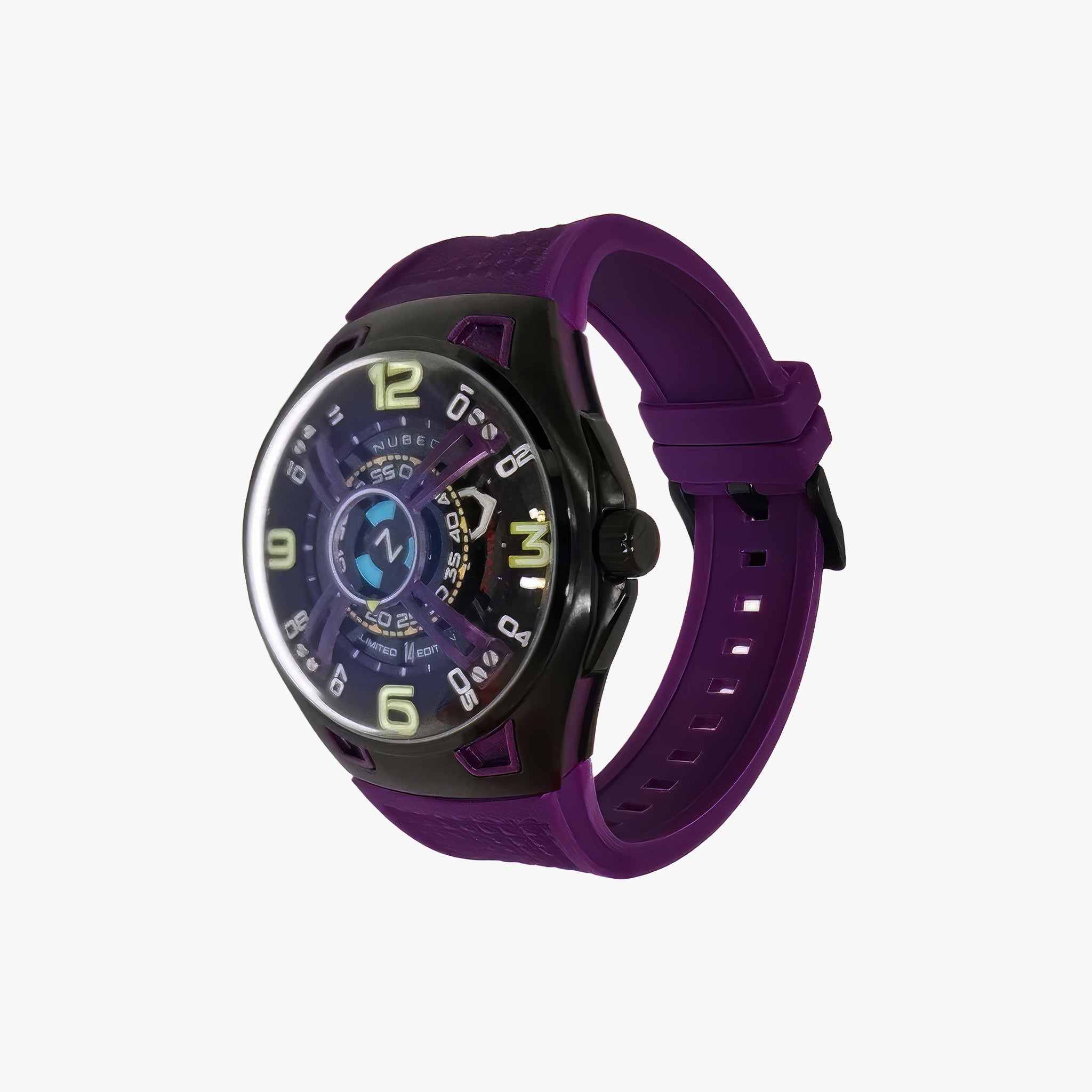 Nubeo OAO Automatic Limited Edition Kol Saati | Purple Void