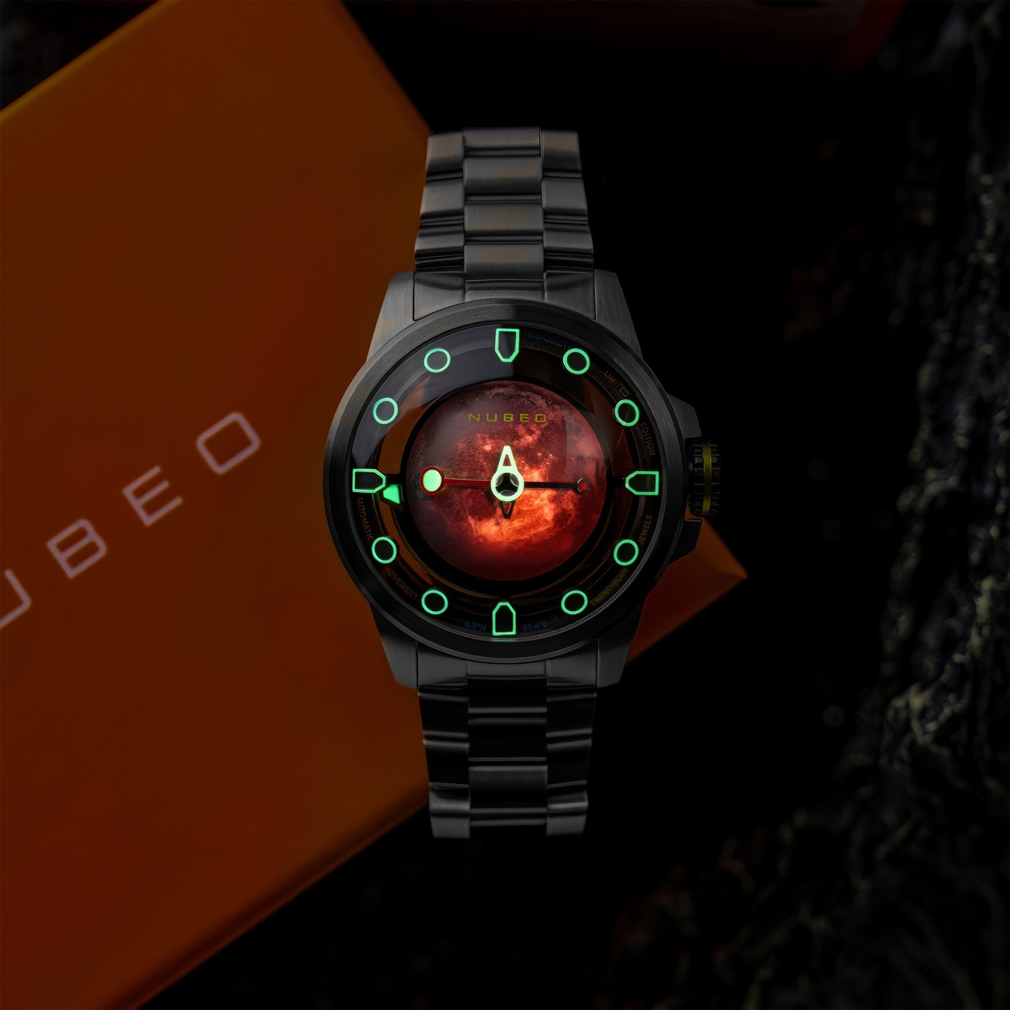 Tranquility Automatic Limited Edition Kol Saati | Full Moon Steel