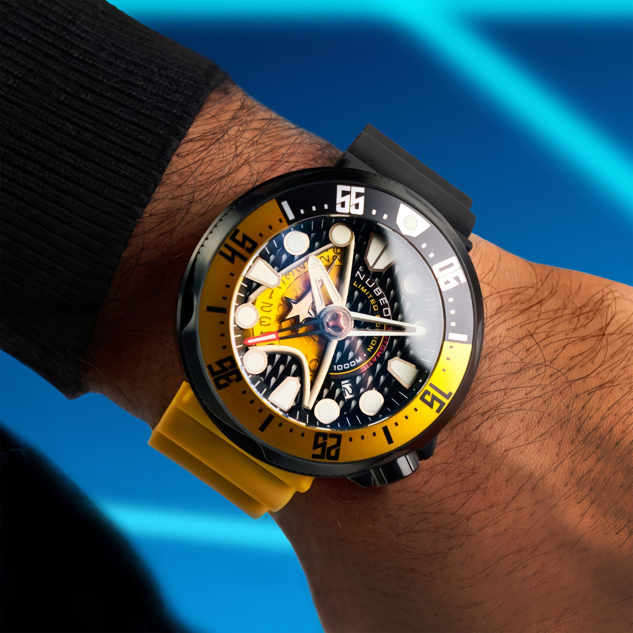 Ventana Automatic Star Trek Starfleet Limited Edition Kol Saati | Command Yellow