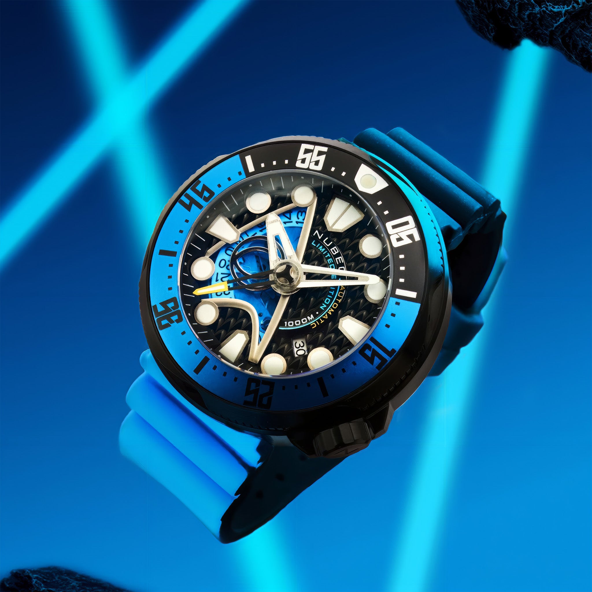 Nubeo Ventana Automatic Star Trek Starfleet Limited Edition Kol Saati | Science Blue