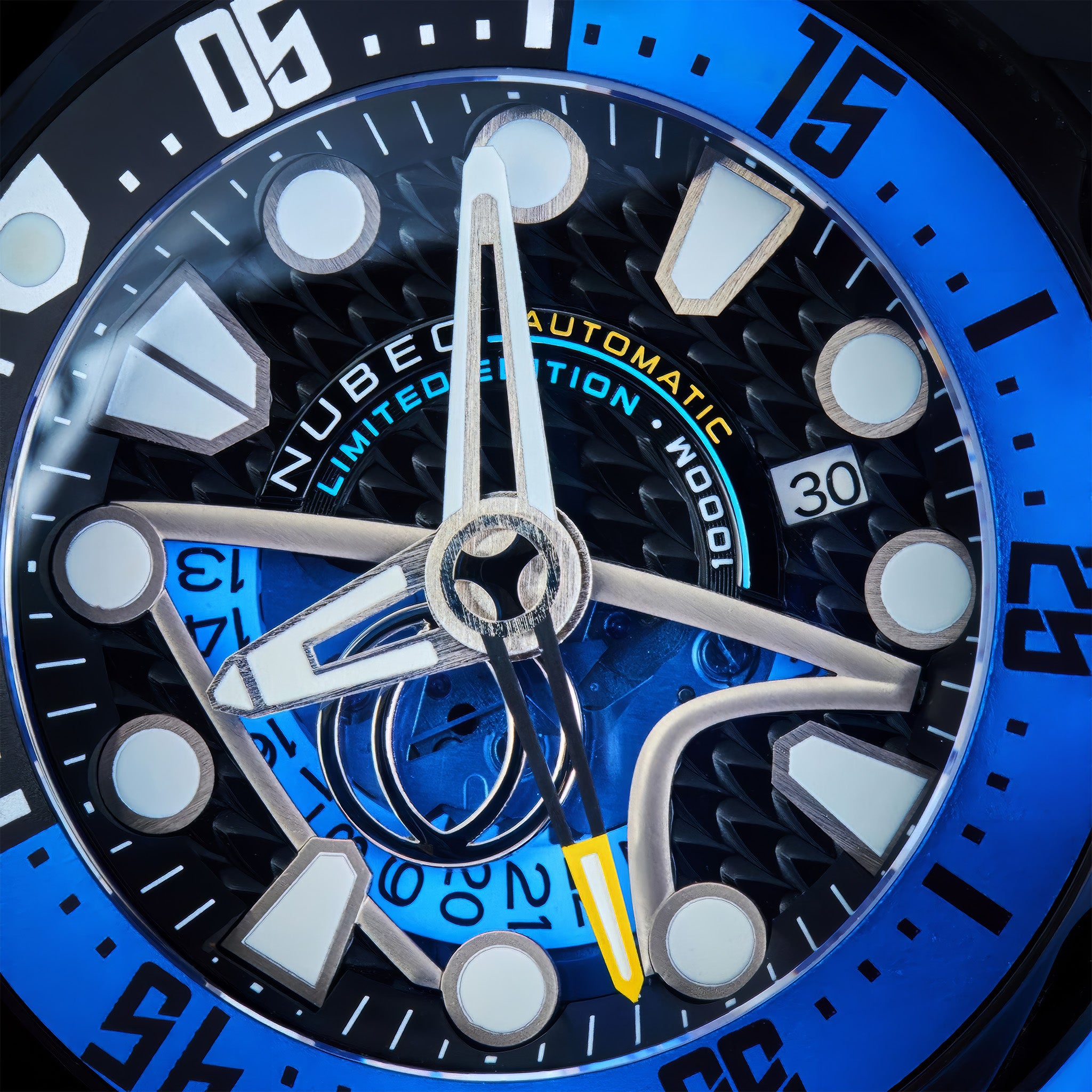 Nubeo Ventana Automatic Star Trek Starfleet Limited Edition Kol Saati | Science Blue