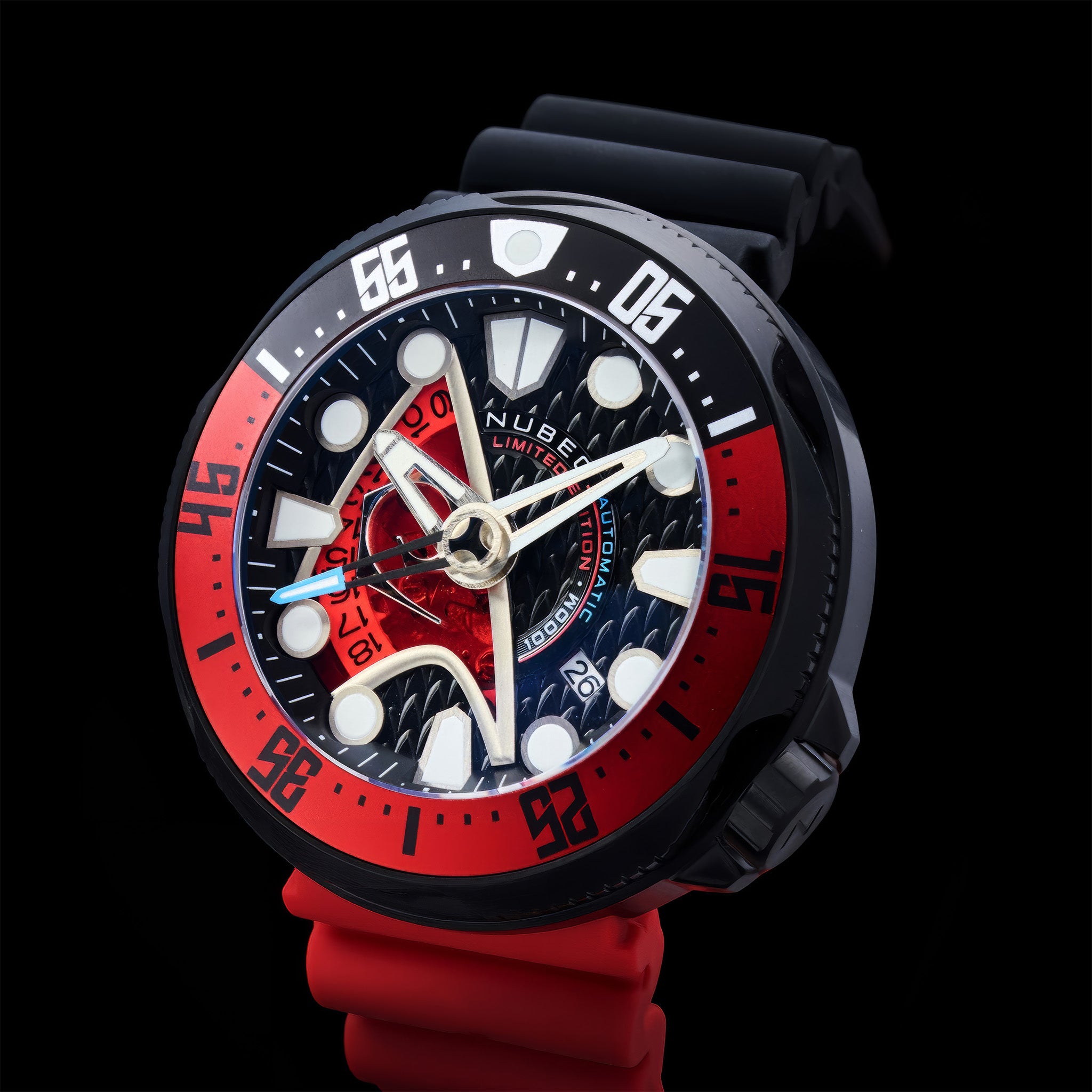 Nubeo Ventana Automatic Star Trek Starfleet Limited Edition Kol Saati | Ops Red