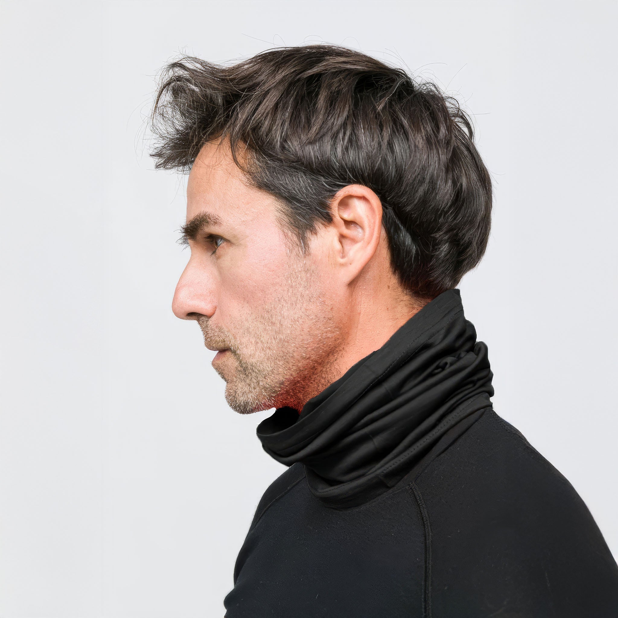 All-Season %100 Merino Boyunluk 135 gr | Siyah