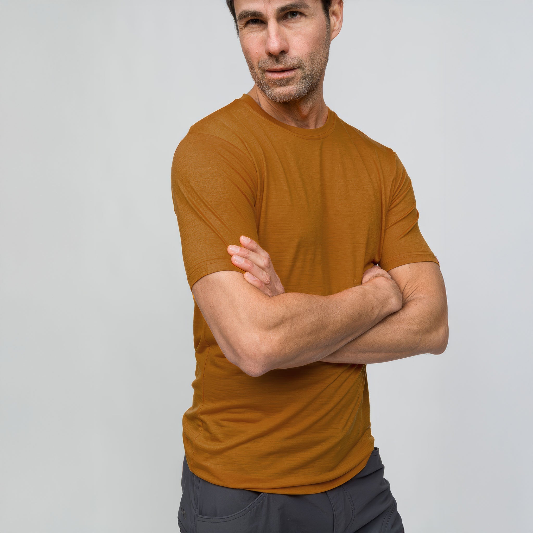 ODS Sportswear çöl rengi All-Season Merino T-Shirt 135 gr