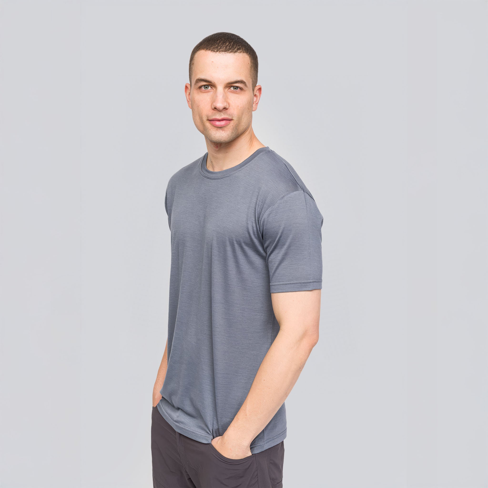 All-Season Merino T-Shirt 135 gr | Gri