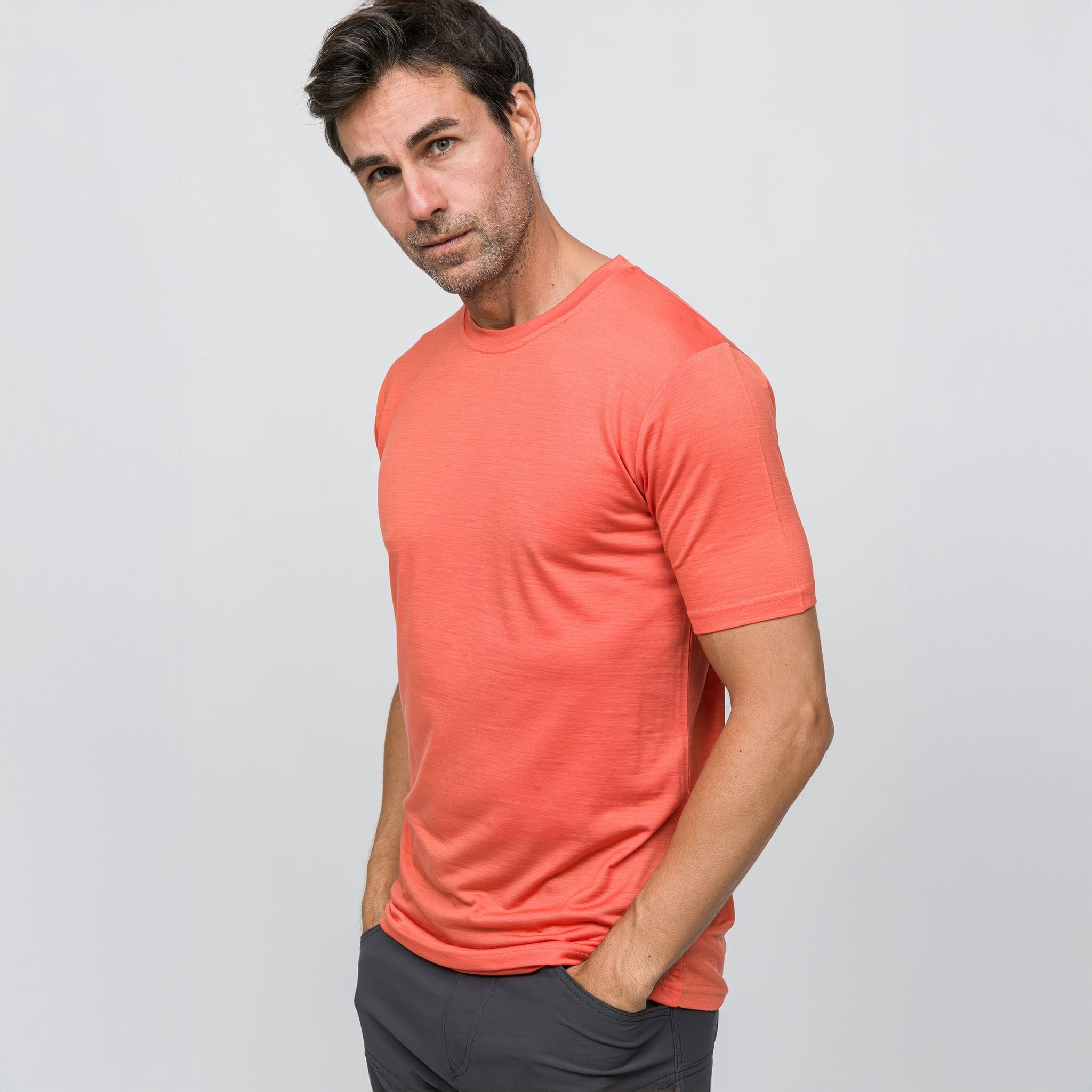 All-Season Merino T-Shirt 135 gr | Mandarin