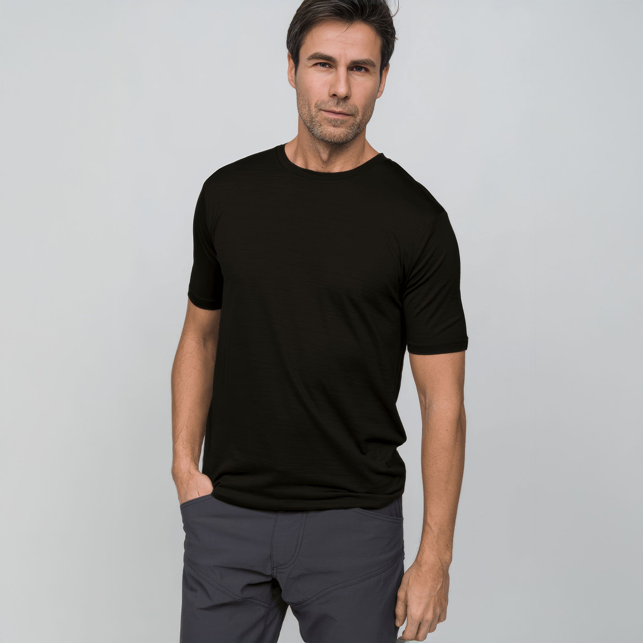 All-Season Merino T-Shirt 135 gr | Siyah
