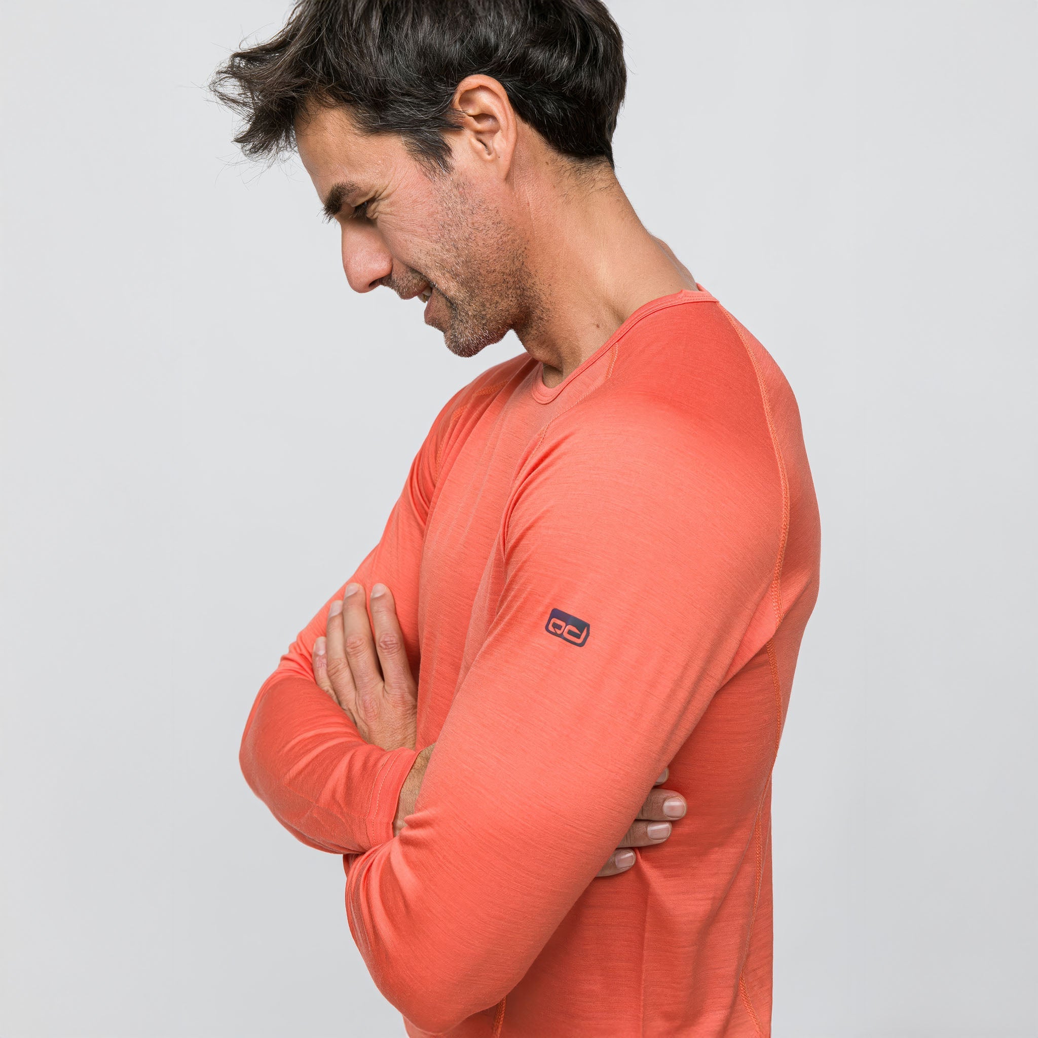 All-Season Merino Uzun Kollu T-Shirt 135 gr | Mandarin