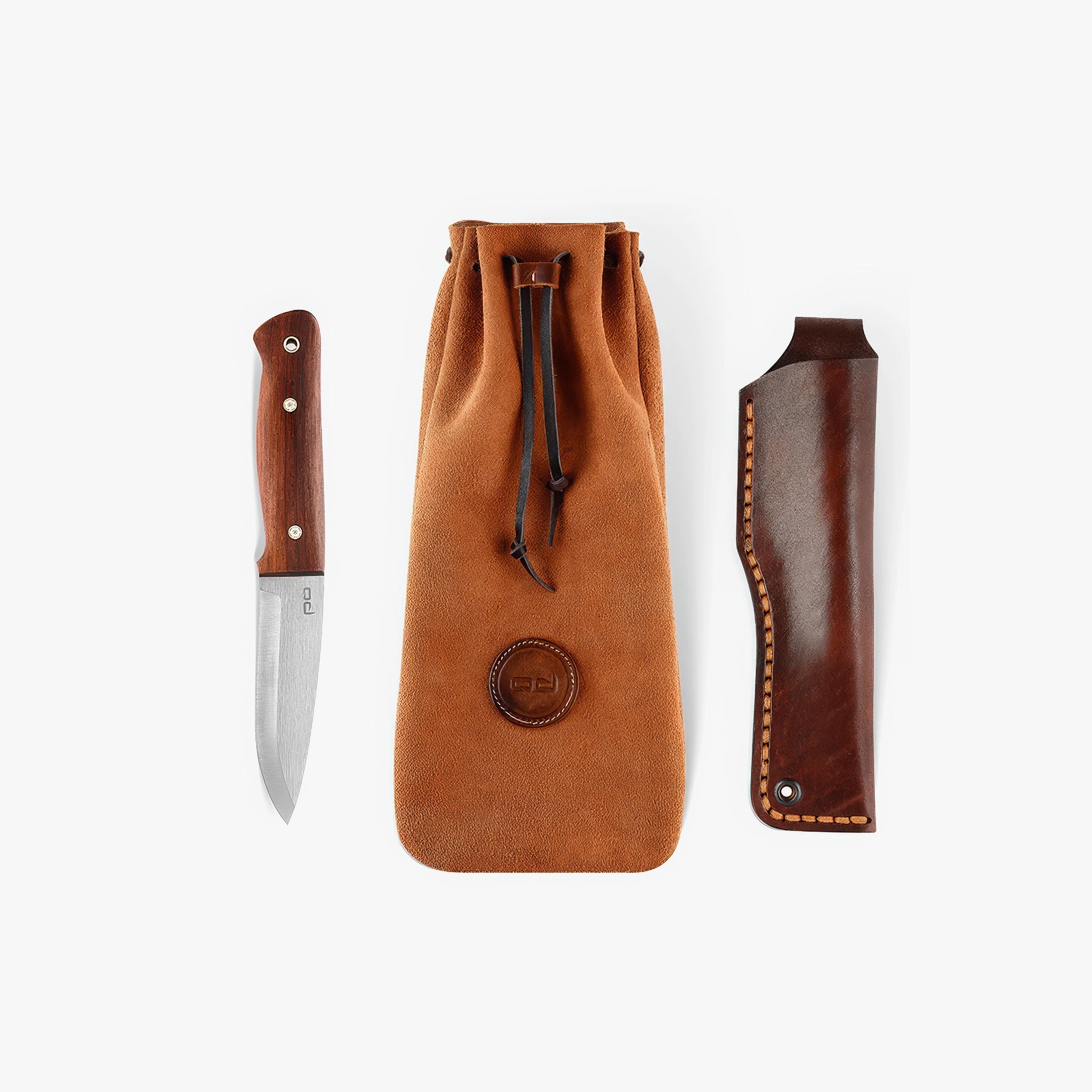 Serdar Kılıç Bushcraft Bıçağı D2 Çelik | Kök Ceviz