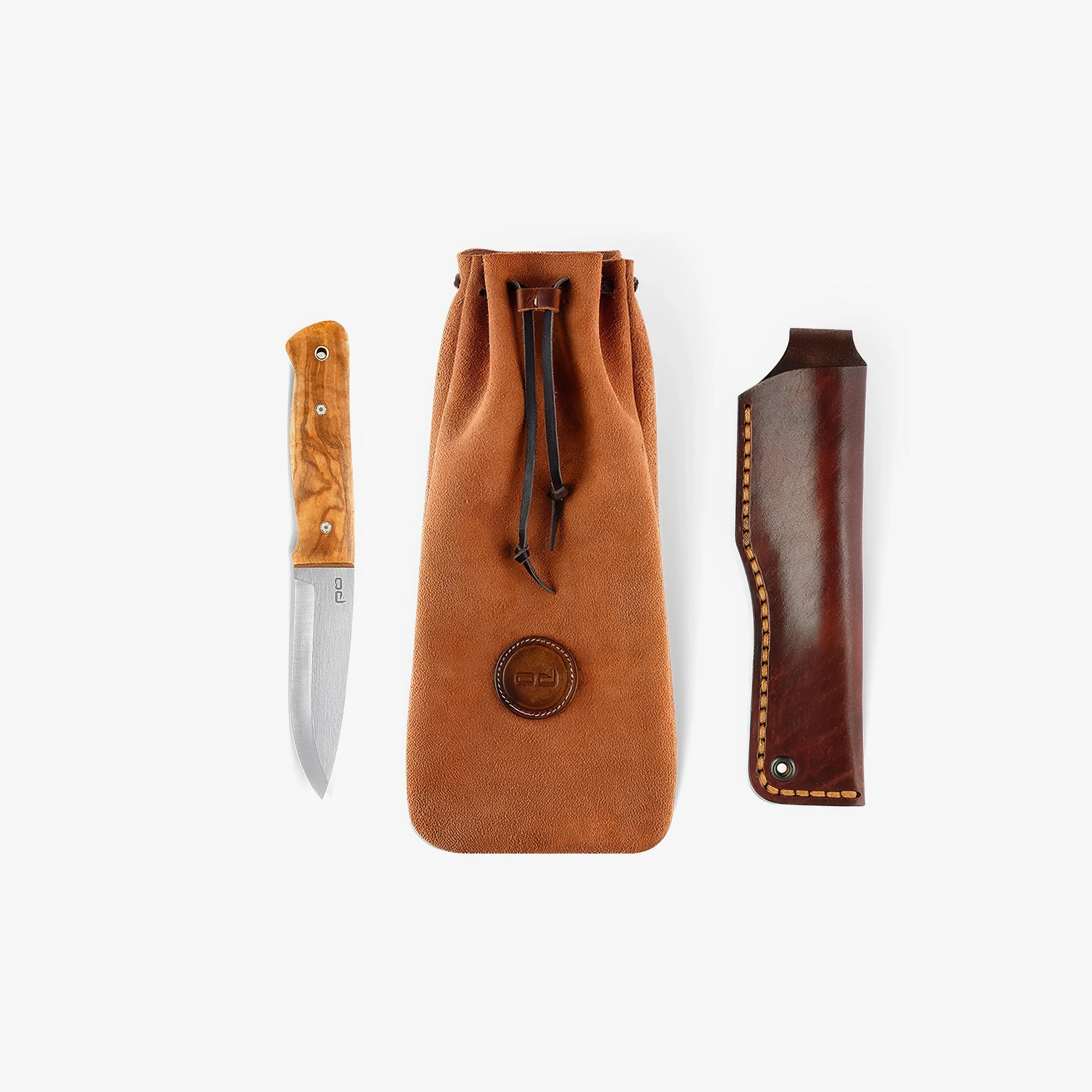 Serdar Kılıç Bushcraft Bıçağı D2 Çelik | Kök Zeytin