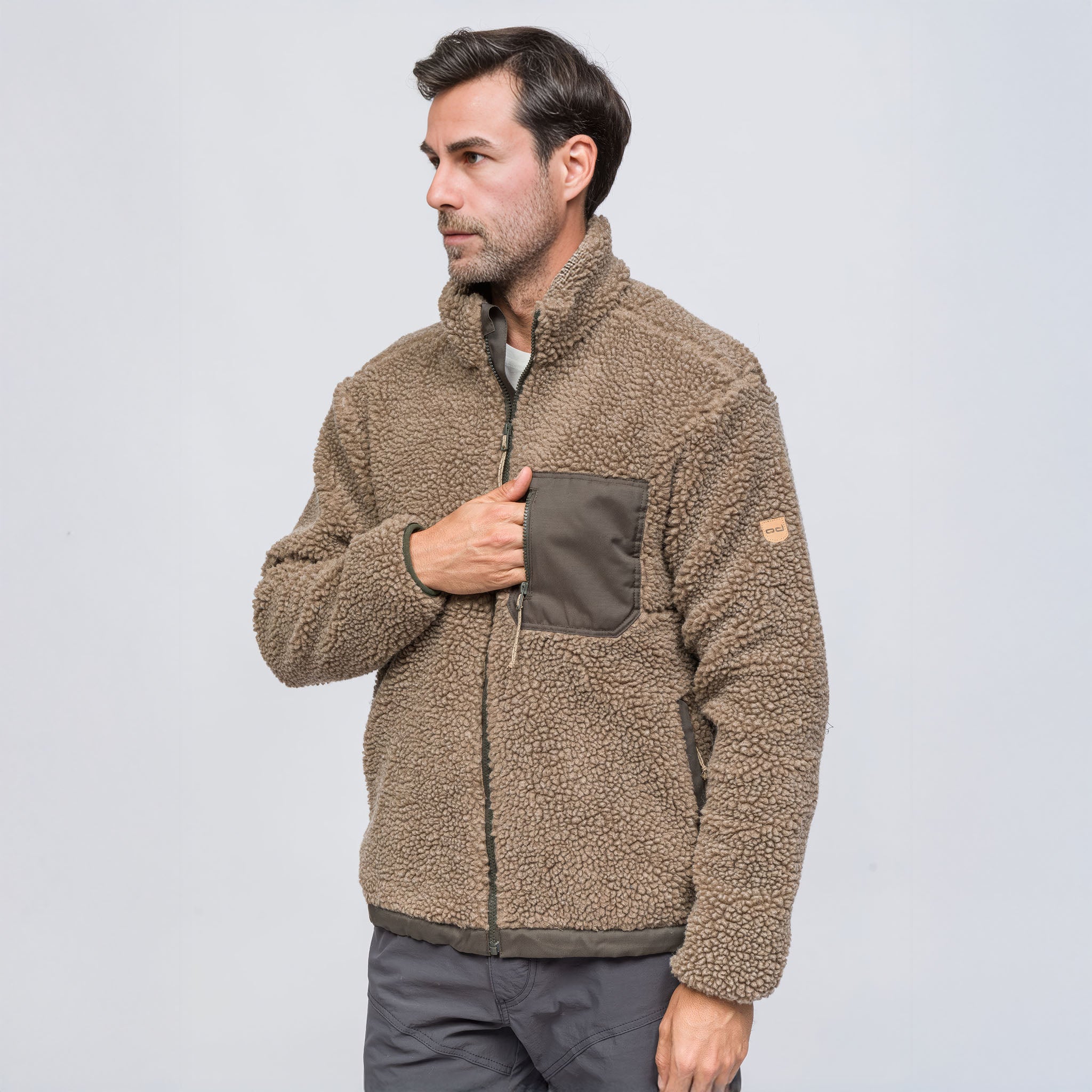 Sherpa Yün Ceket Lambswool