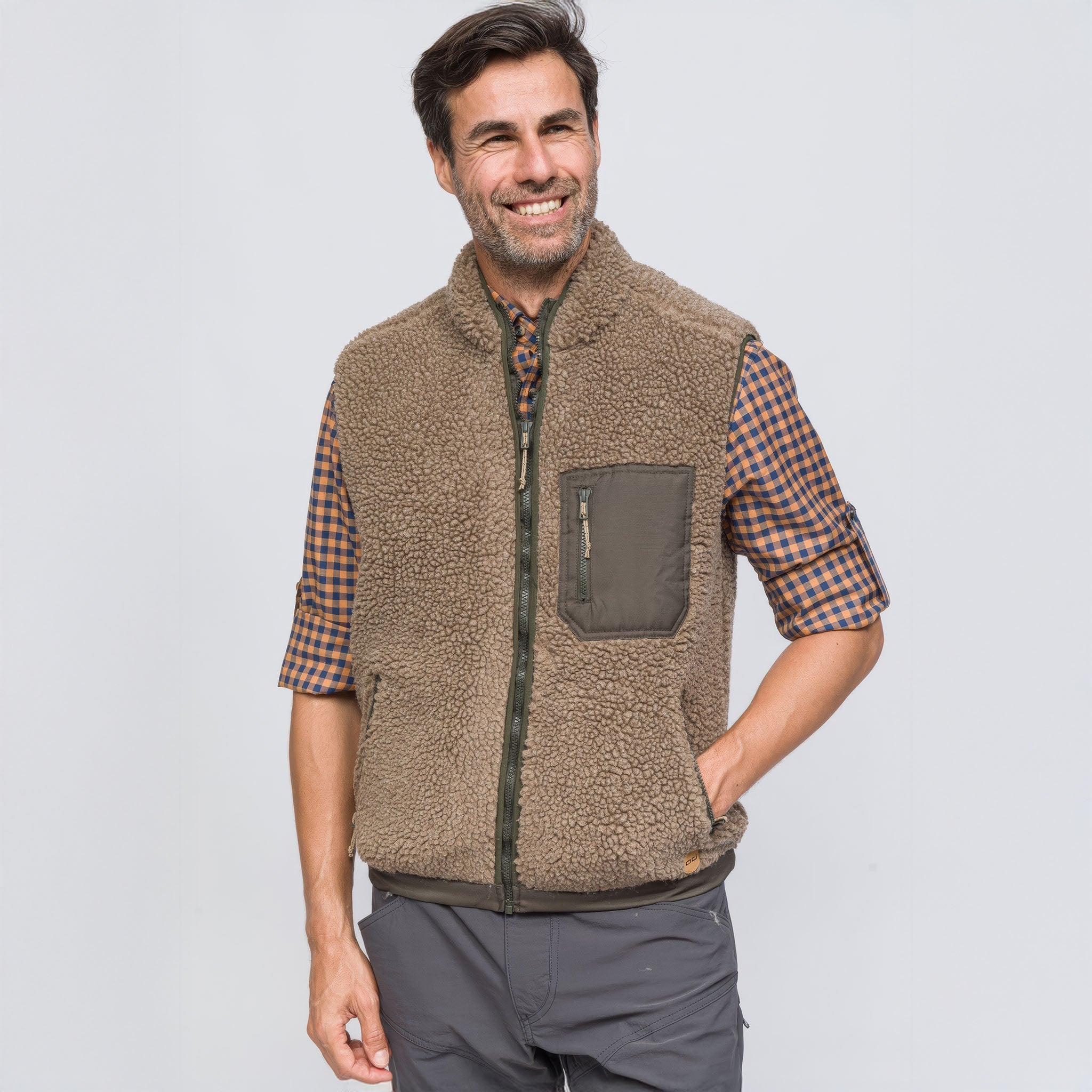 Sherpa Yün Yelek Lambswool
