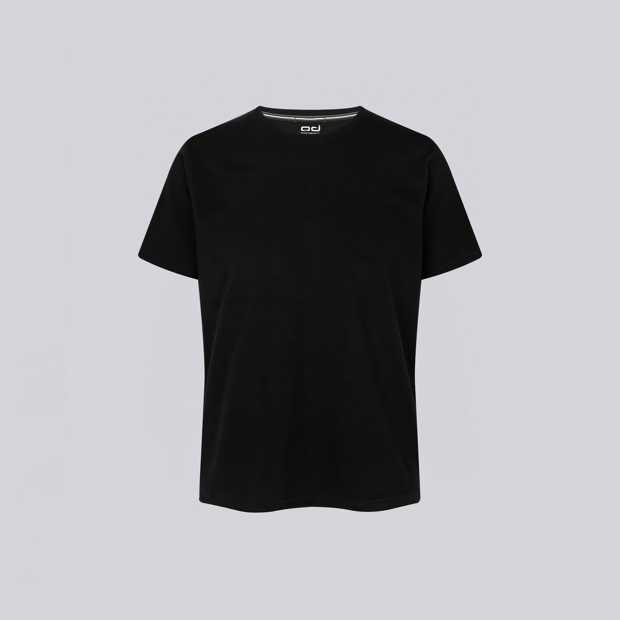Soft Tees Basic T-Shirt %100 Pamuk | Siyah