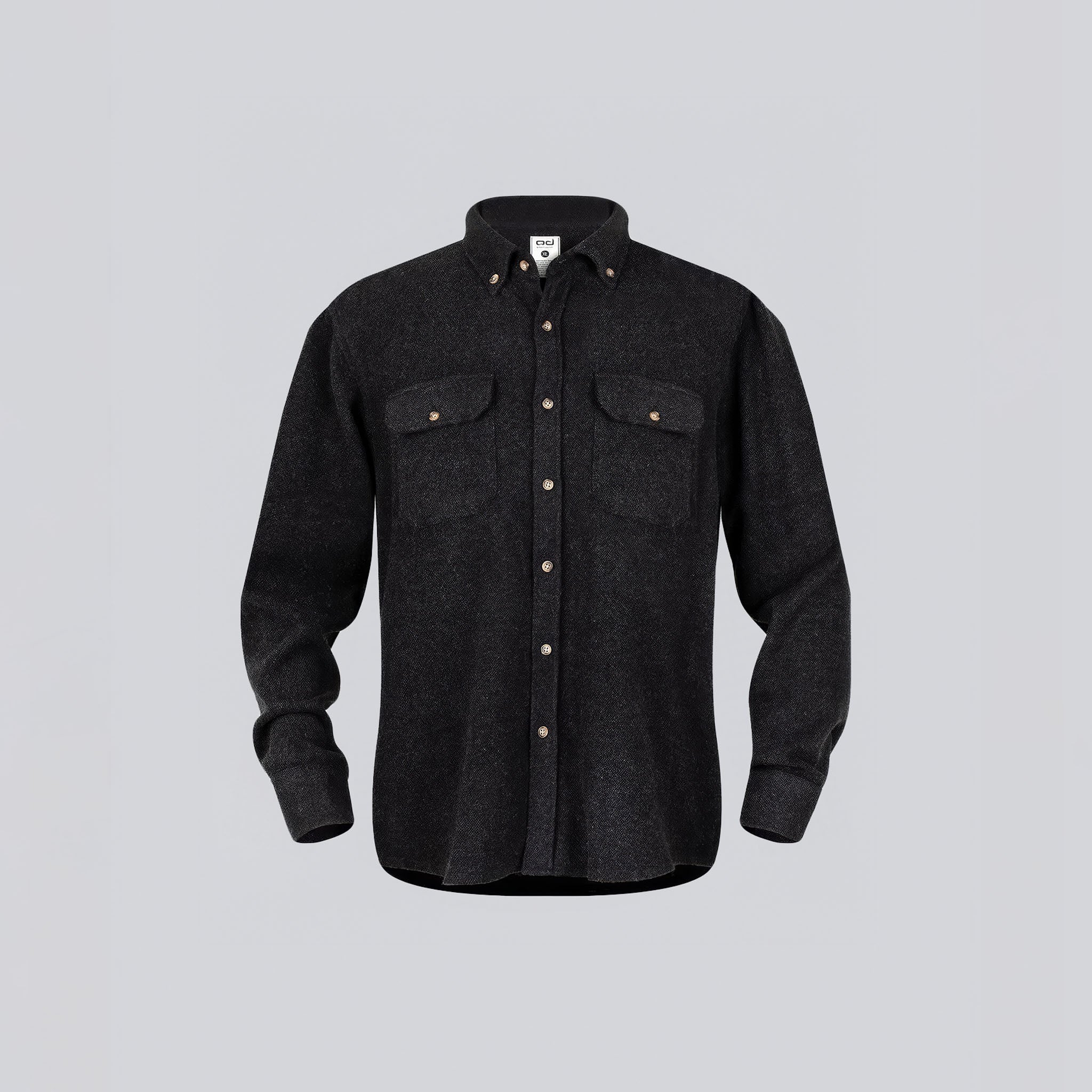 WNTR Flannel Oduncu Gömleği Yumuşak Tuşe | Antrasit