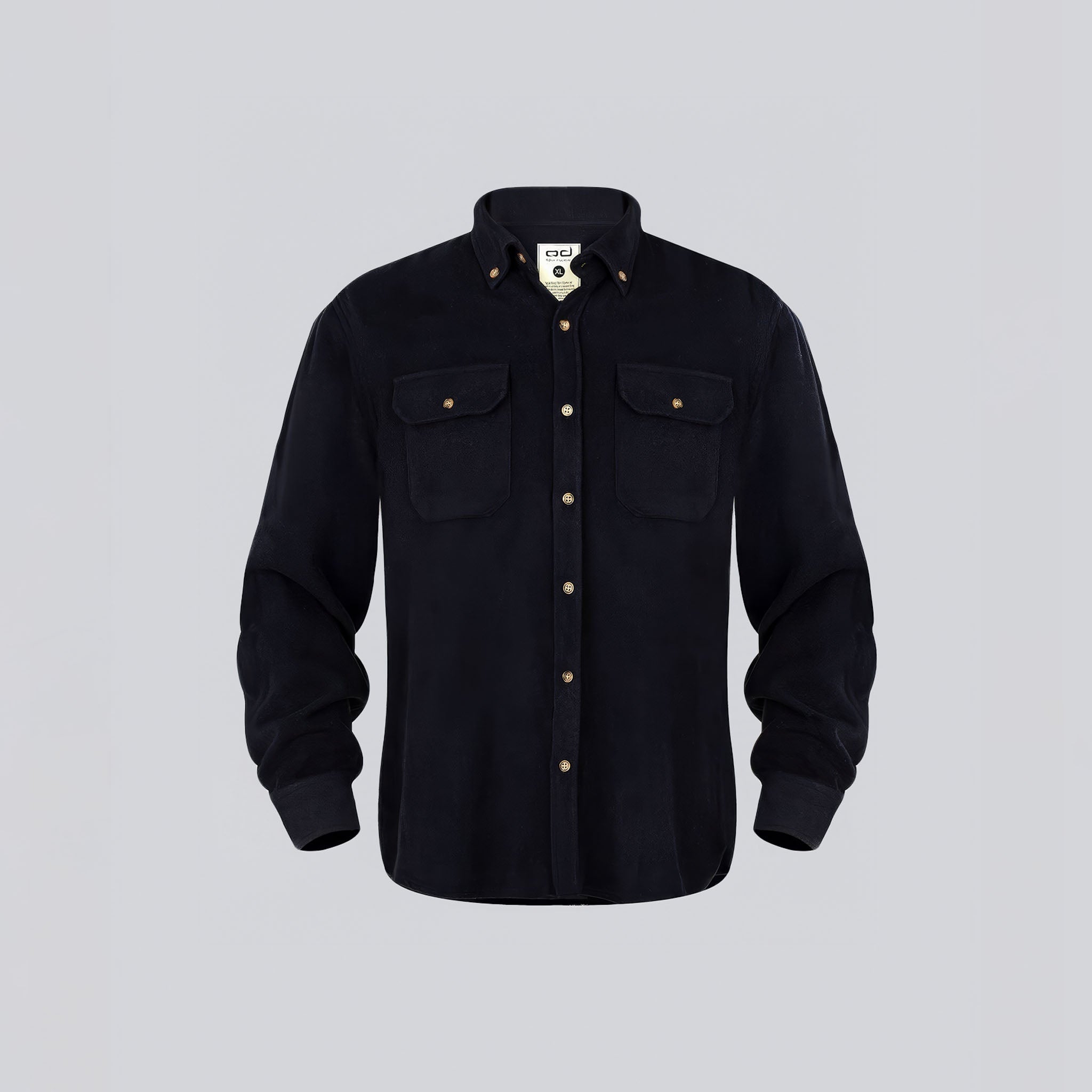 WNTR Flannel Oduncu Gömleği Yumuşak Tuşe | Lacivert