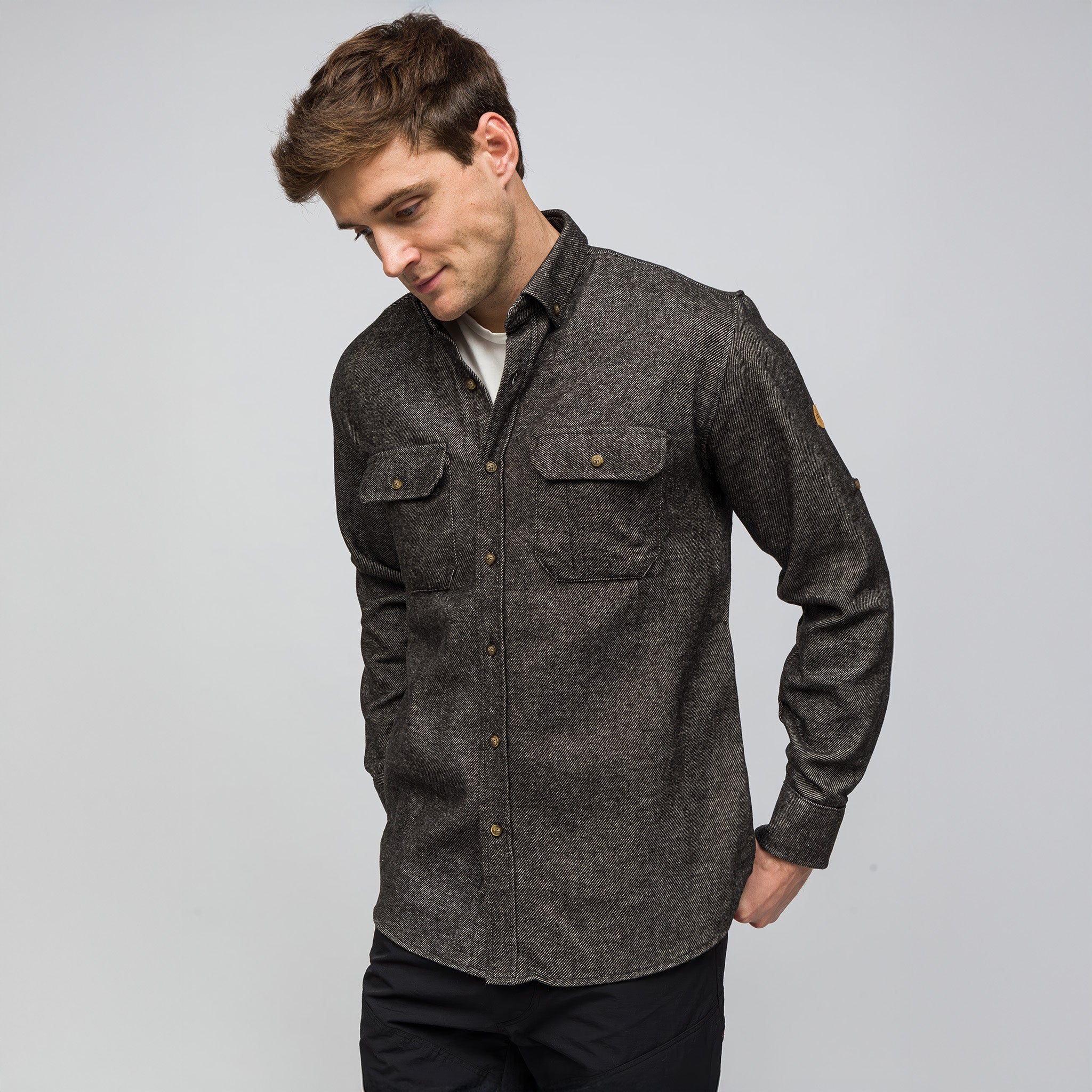 Crafter Oduncu Gömleği Yumuşak Tuşe | Antrasit