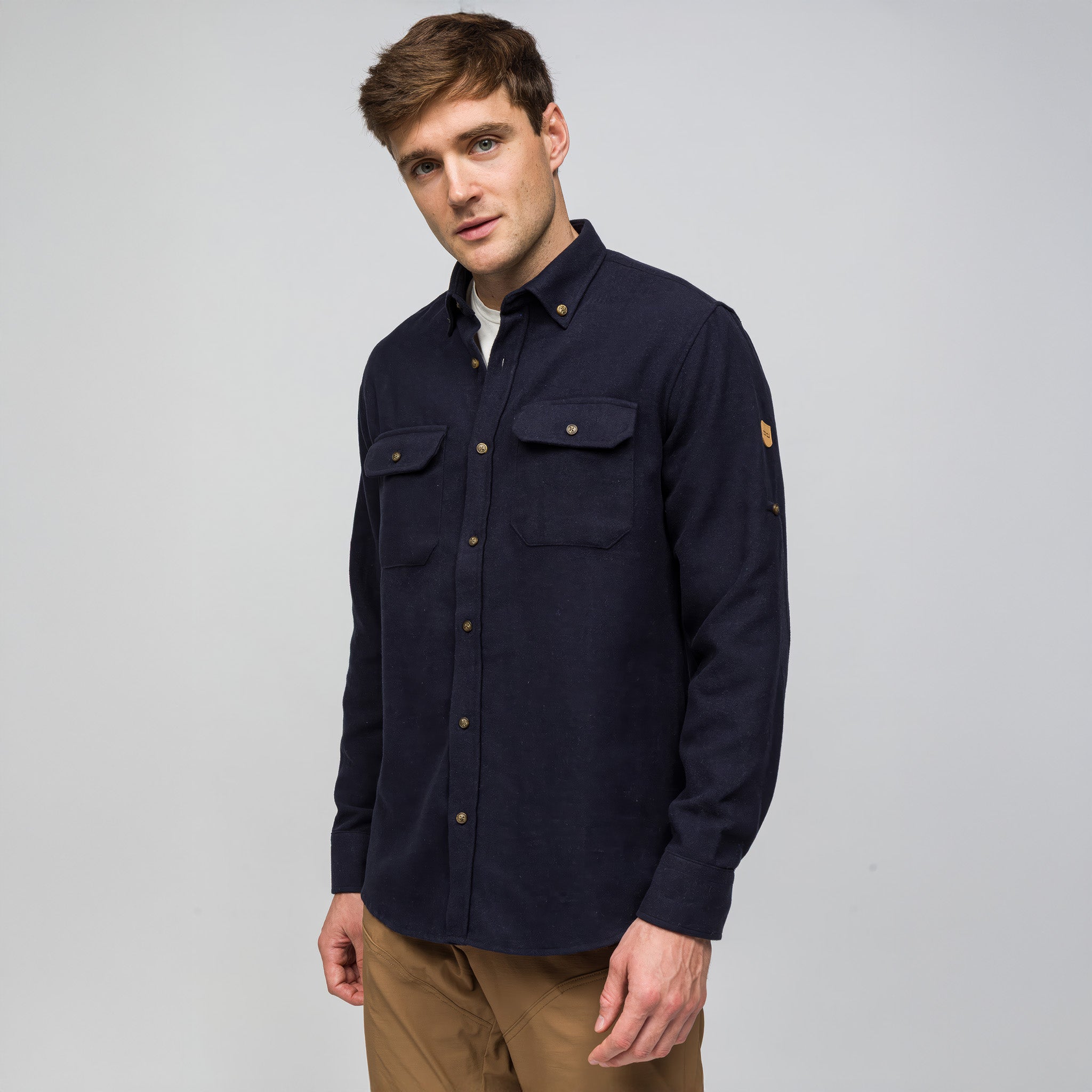 Crafter Oduncu Gömleği Yumuşak Tuşe | Lacivert