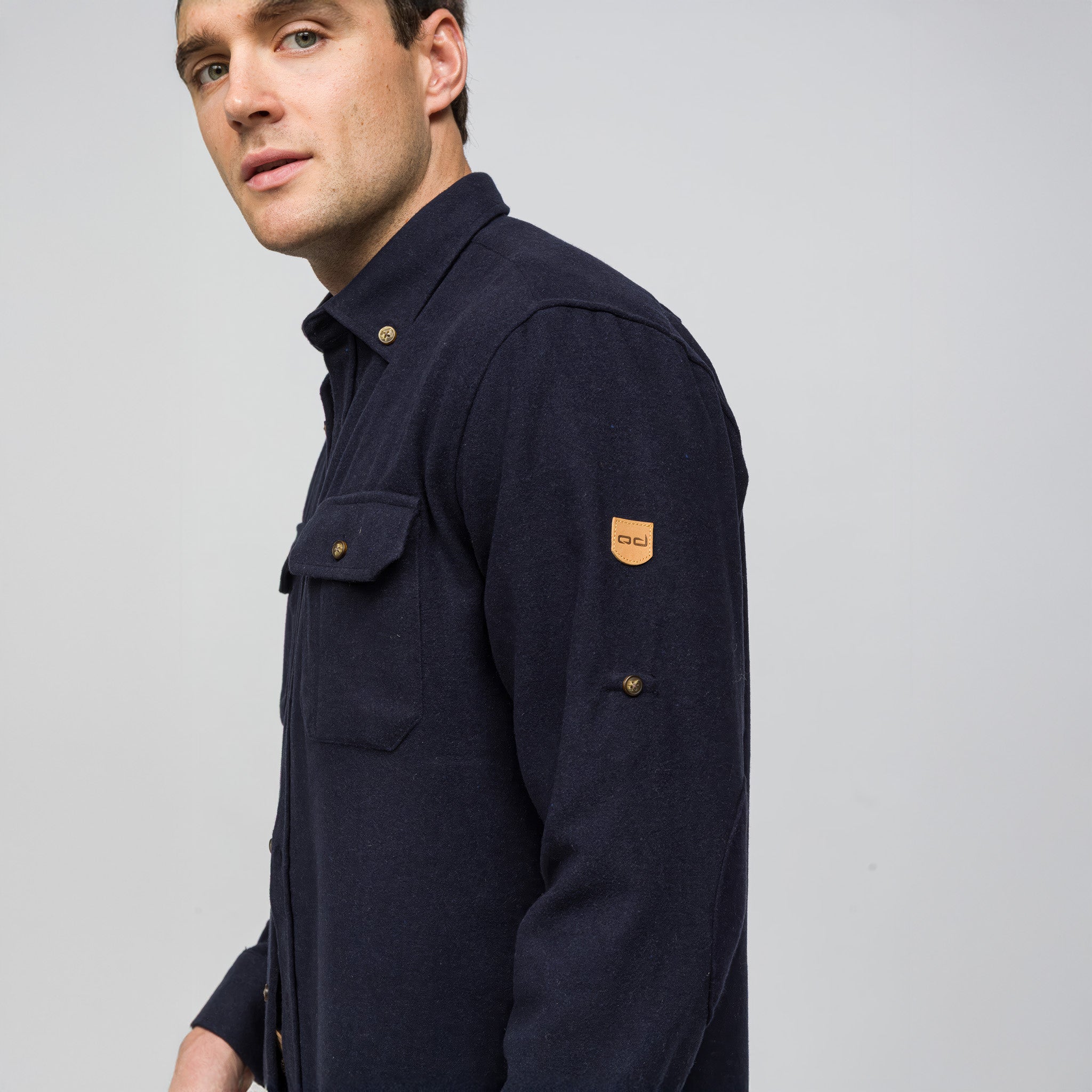Crafter Oduncu Gömleği Yumuşak Tuşe | Lacivert