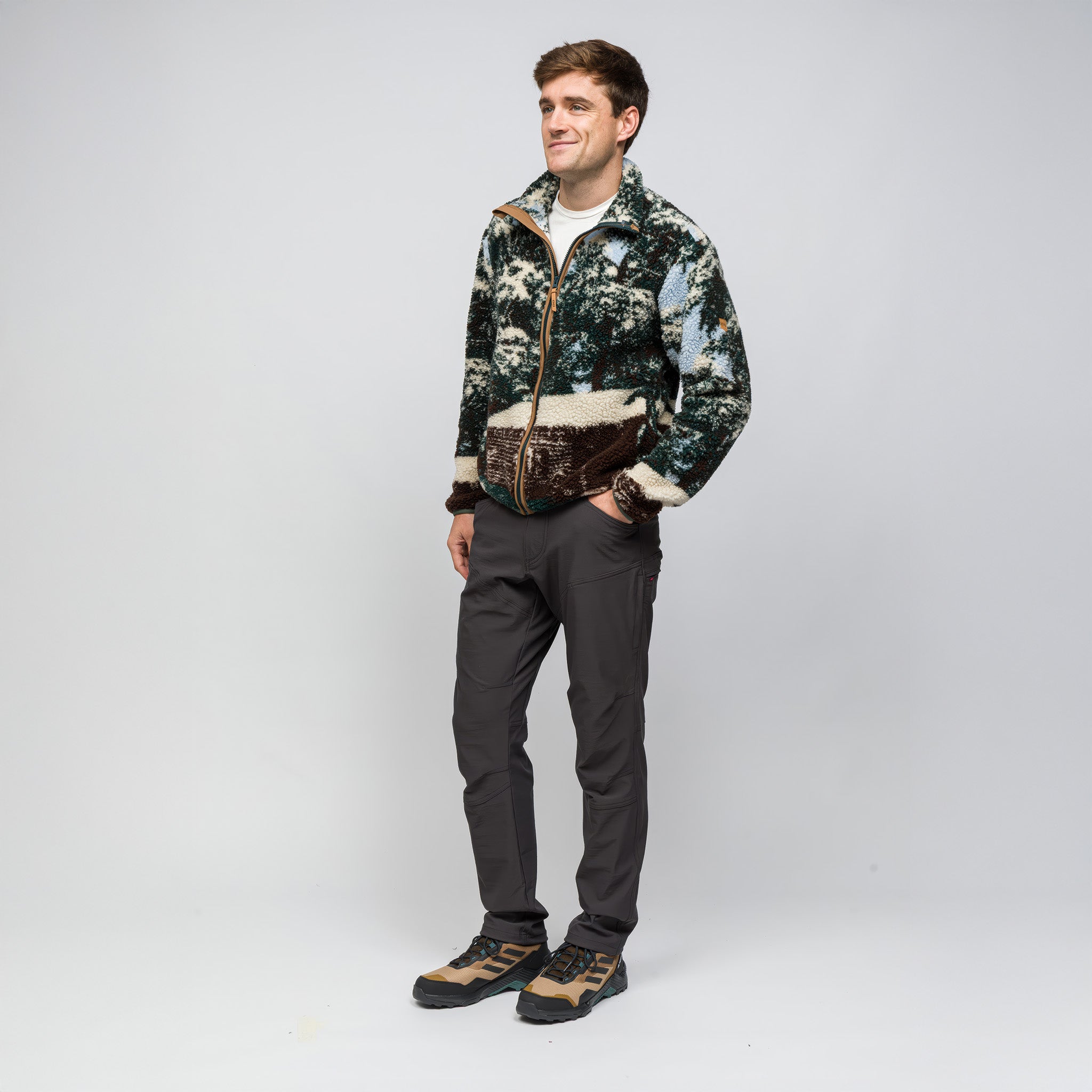Sherpa Yün Ceket Lambswool | Serdar Kılıç Dağ Evi Serisi | Limited Edition