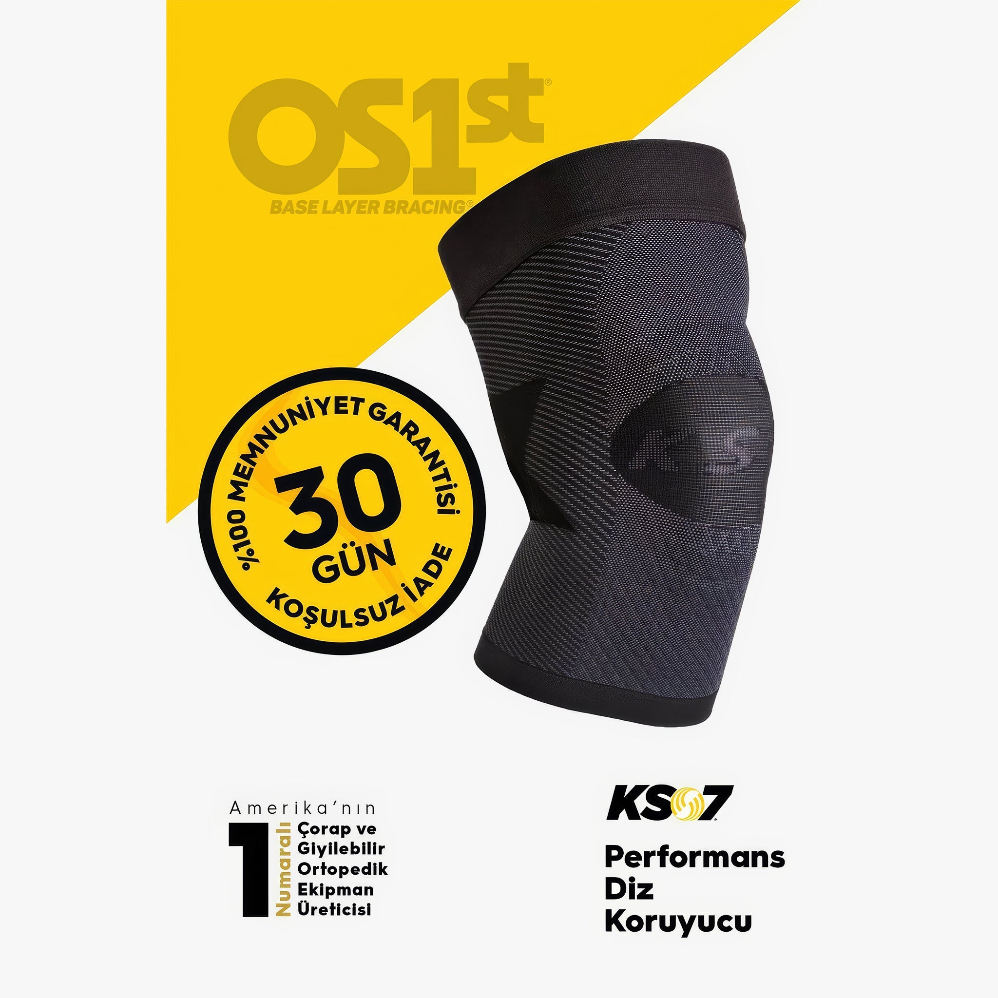 KS7 Performans Diz Koruyucu