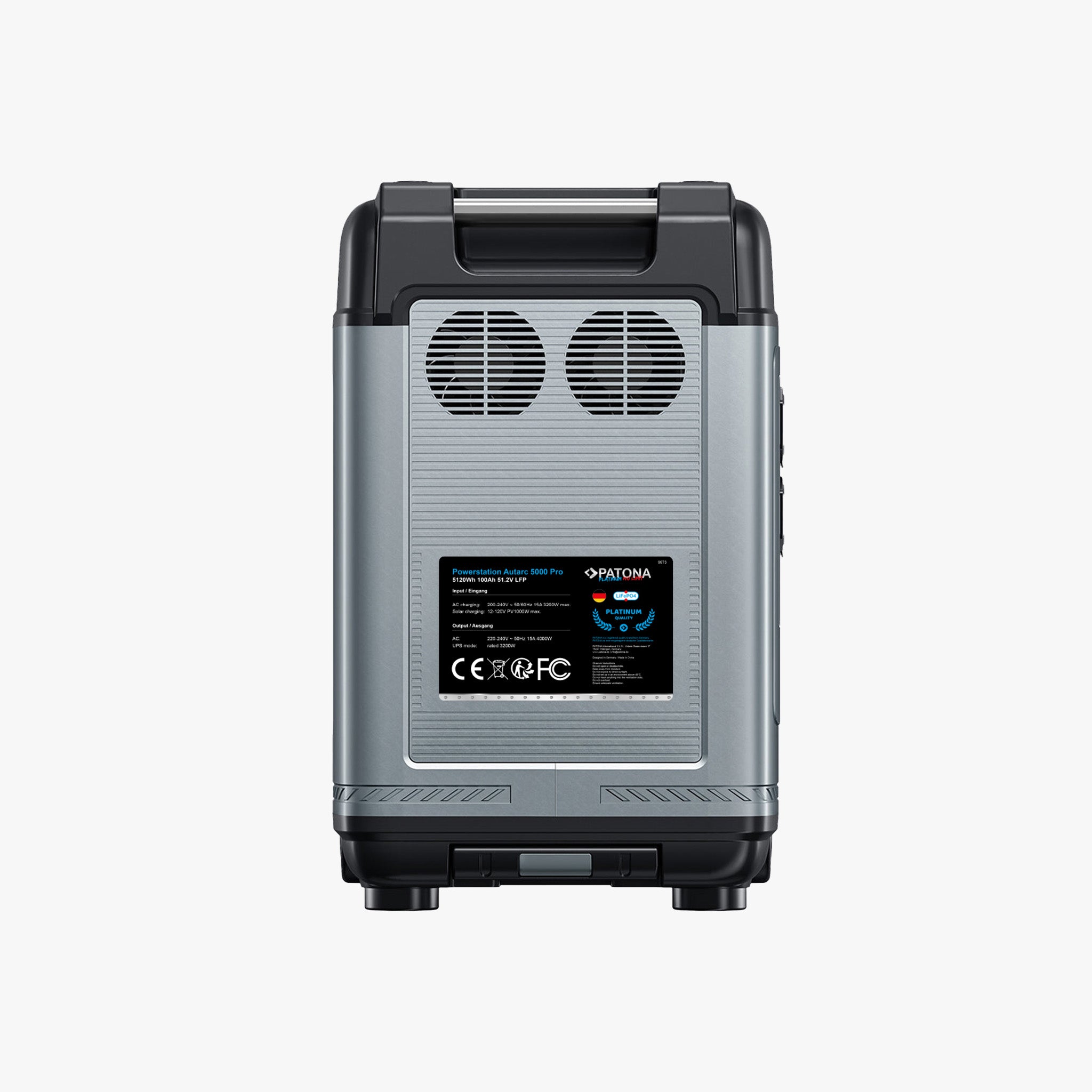 Platinum Powerstation Autarc 5000 Pro | 5120Wh LiFePO4 Taşınabilir Güç İstasyonu