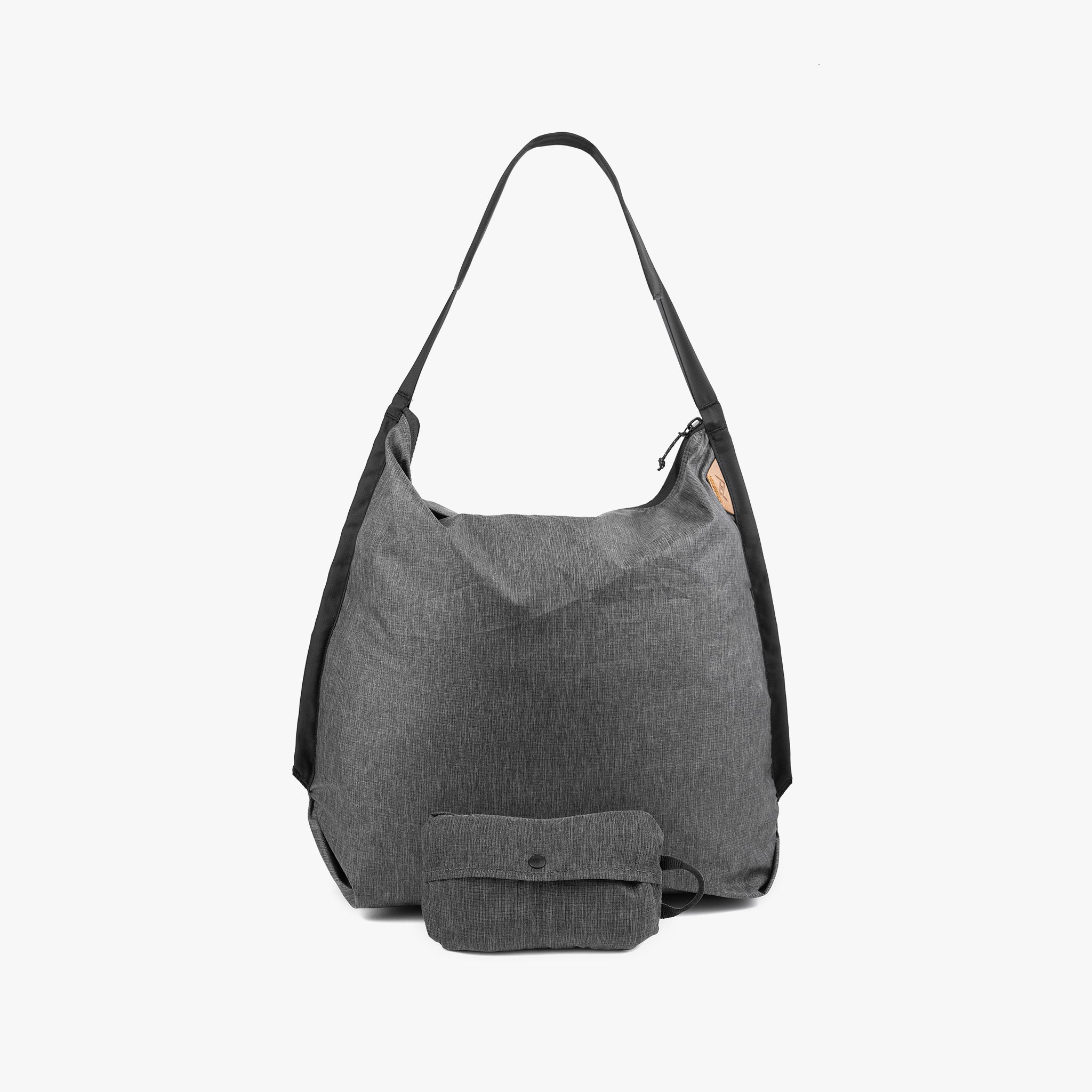 Packable Tote | Katlanabilir Omuz Çantası | Charcoal