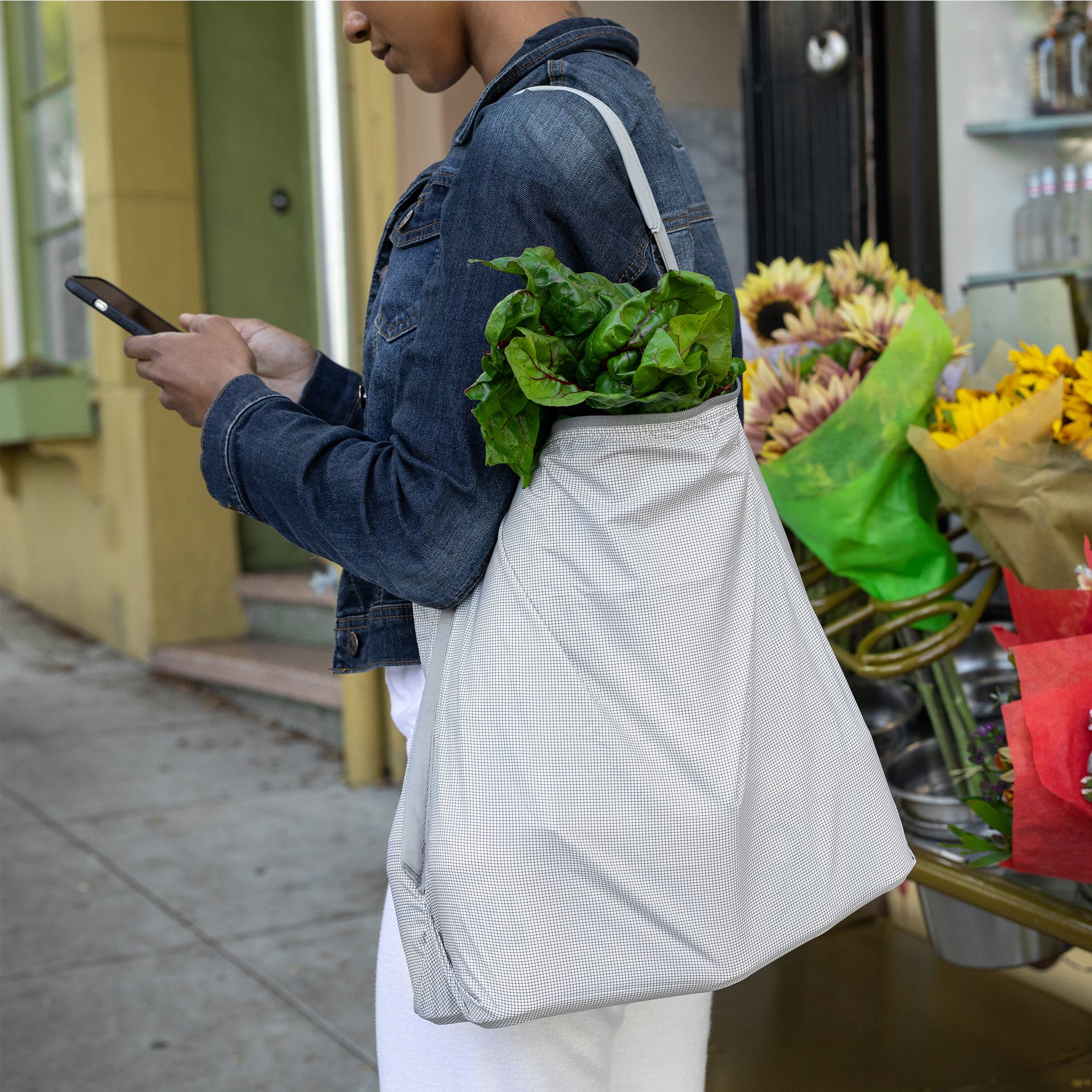 Packable Tote | Katlanabilir Omuz Çantası | Raw
