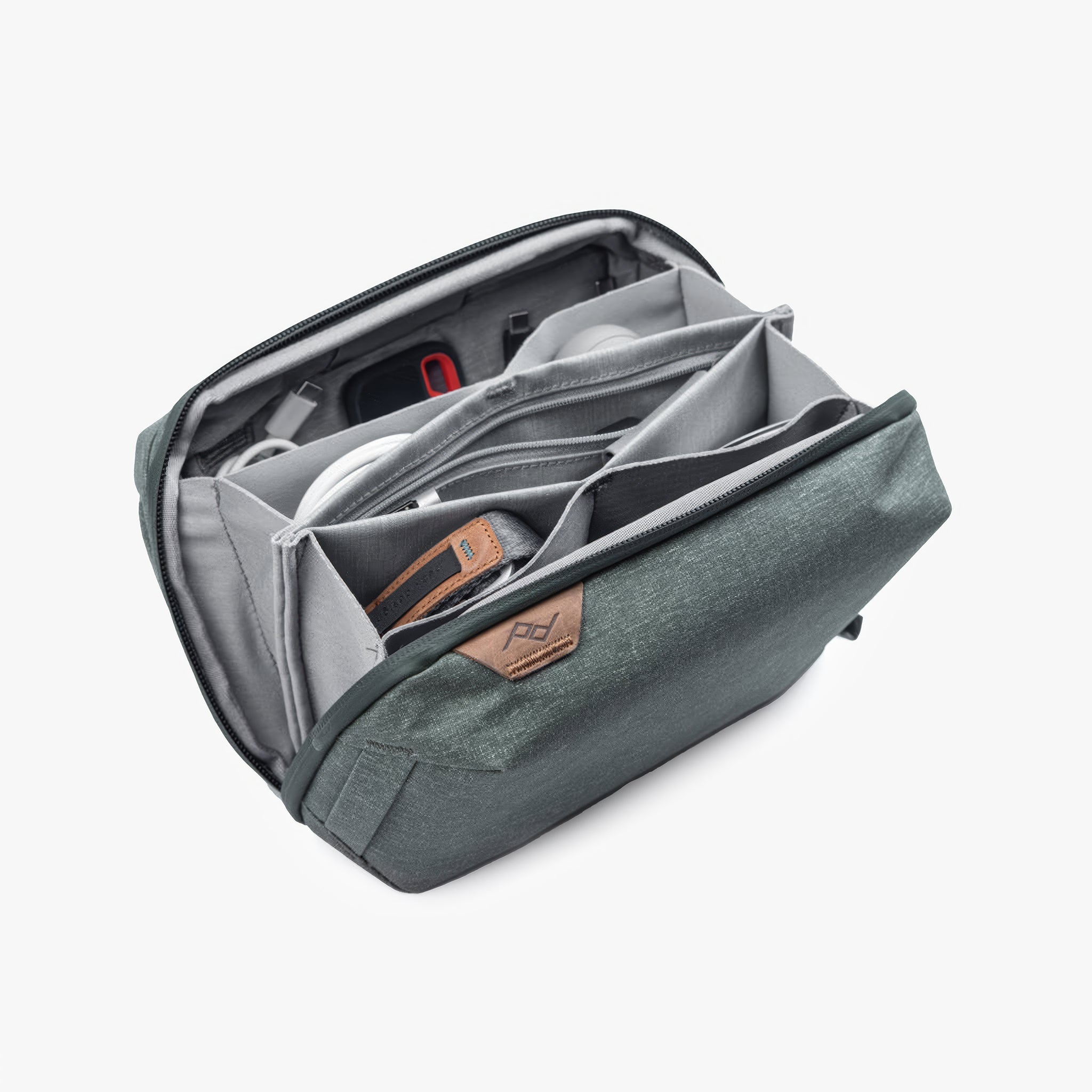 Tech Pouch Düzenleyici Çanta | Regular | Sage