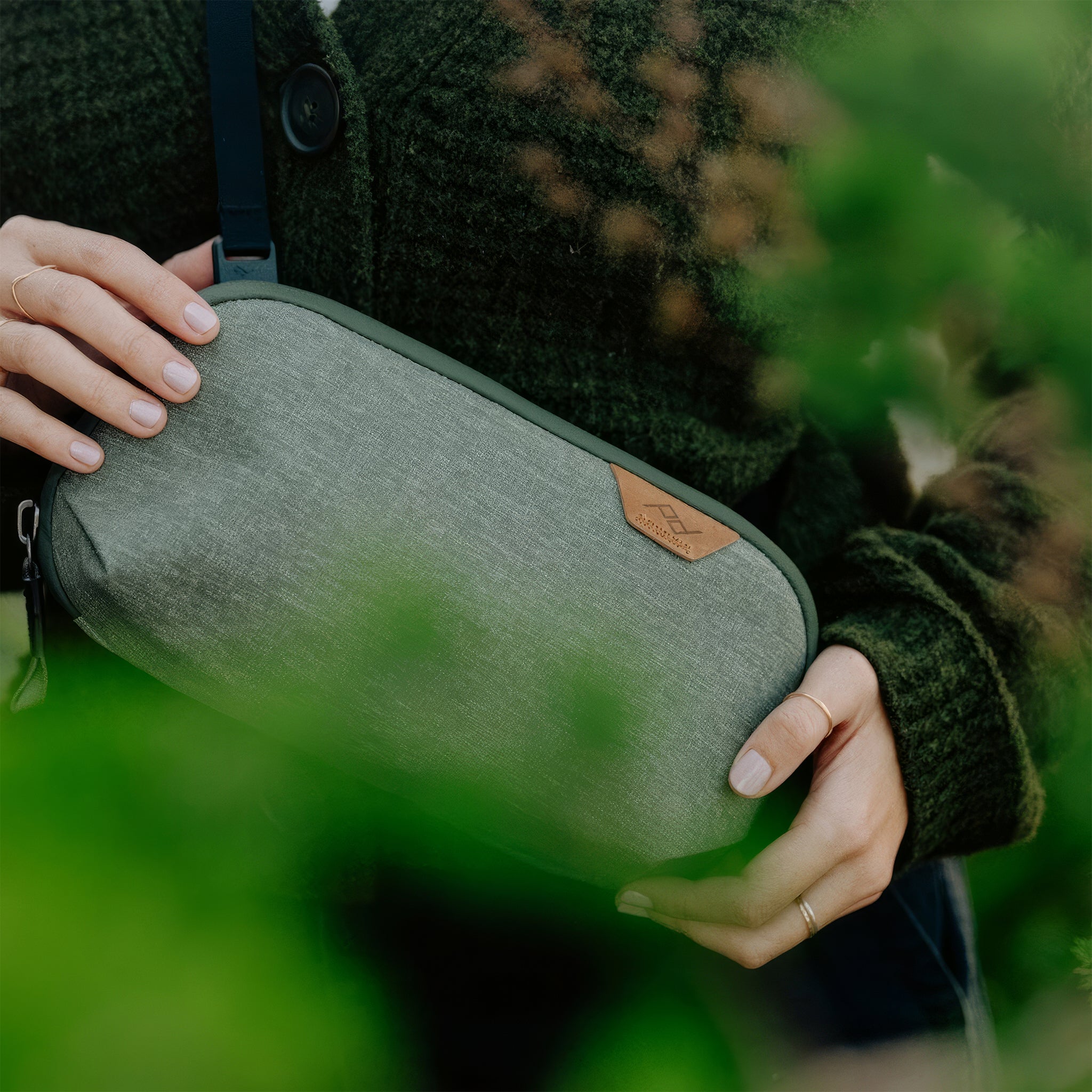 Tech Pouch Düzenleyici Çanta | Small | Sage