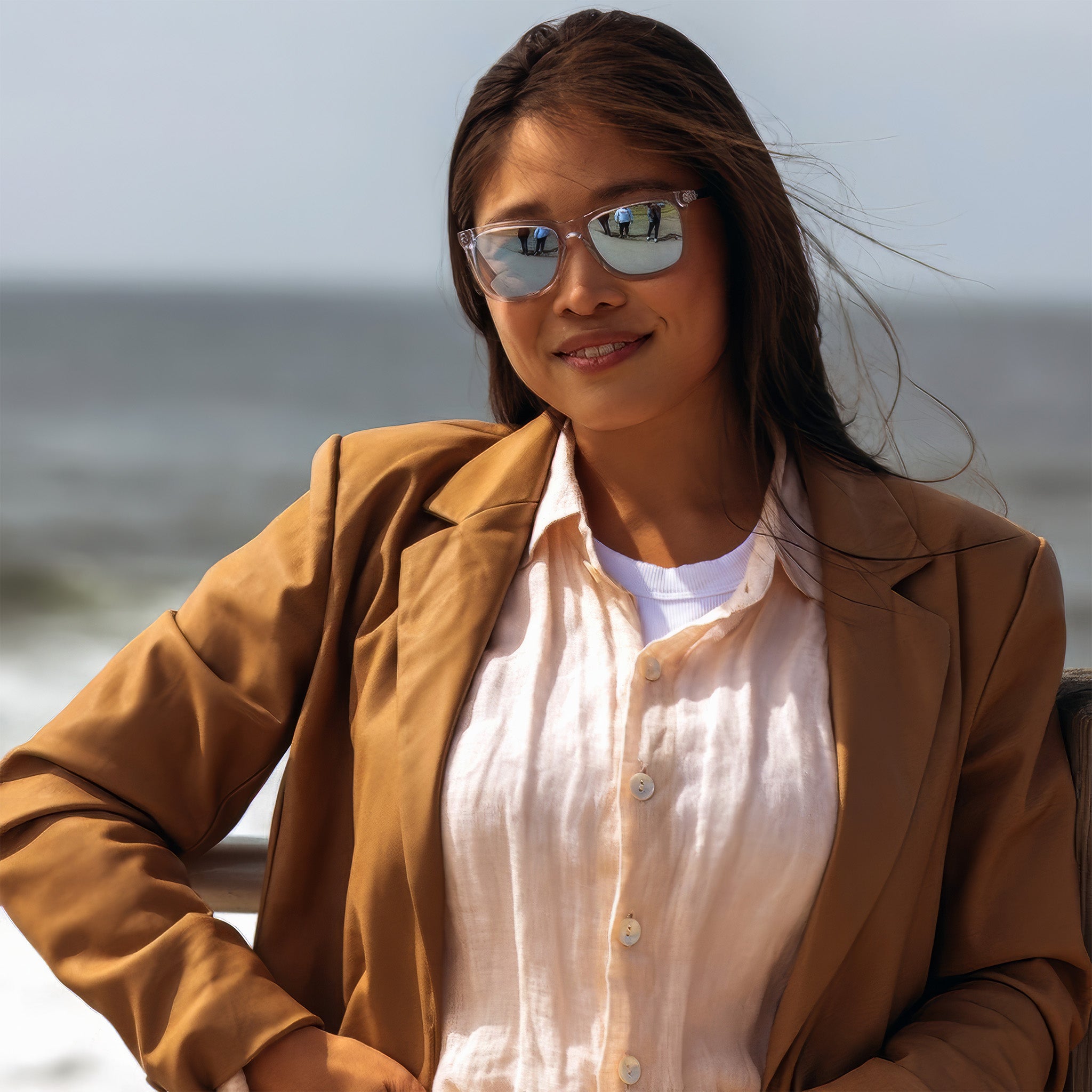 Cove Polarize Güneş Gözlüğü | Caramel | Graphite