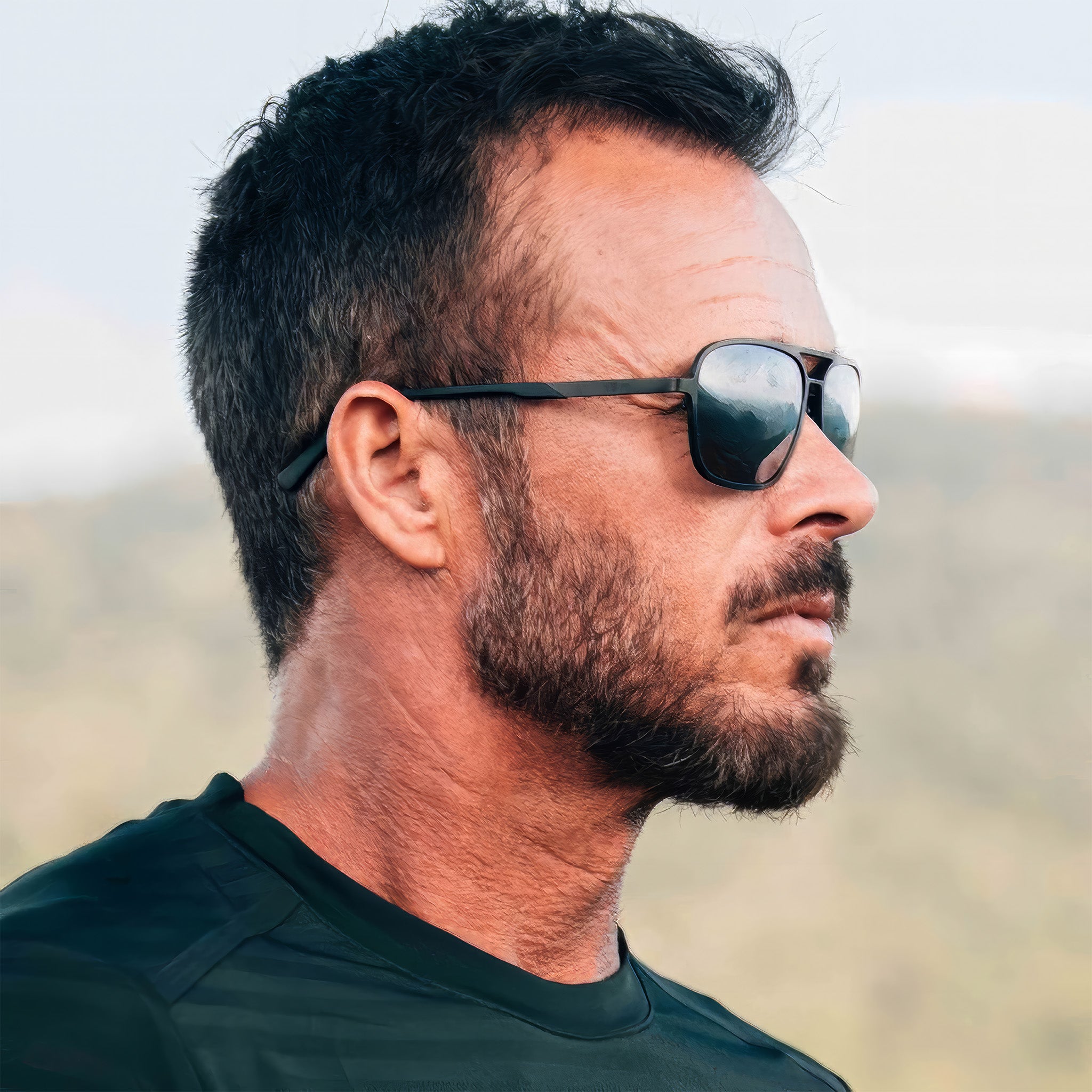 HORIZON Polarize Güneş Gözlüğü | Satin Black | Graphite