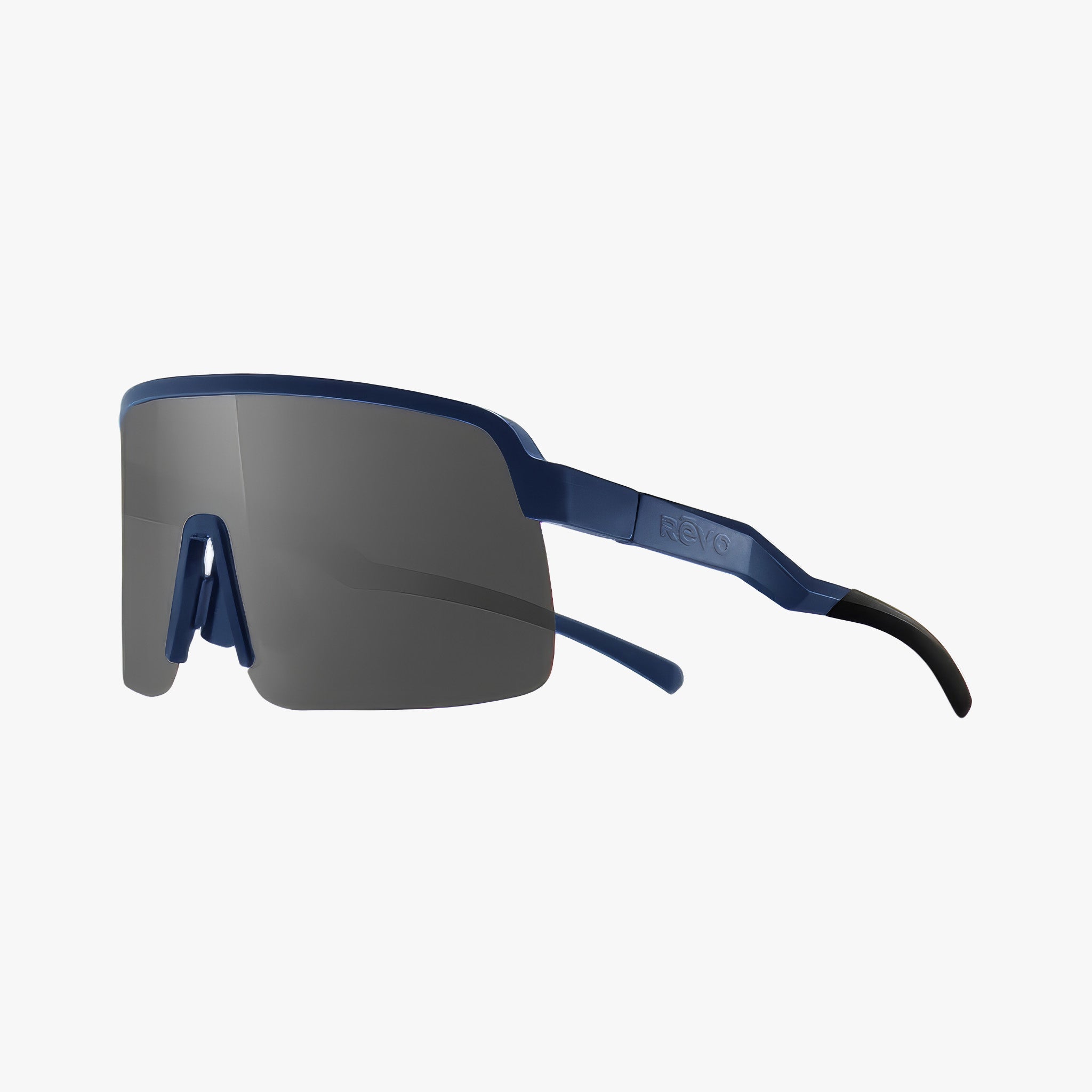 OMEGA Polarize Güneş Gözlüğü | Matte Blue | Graphite