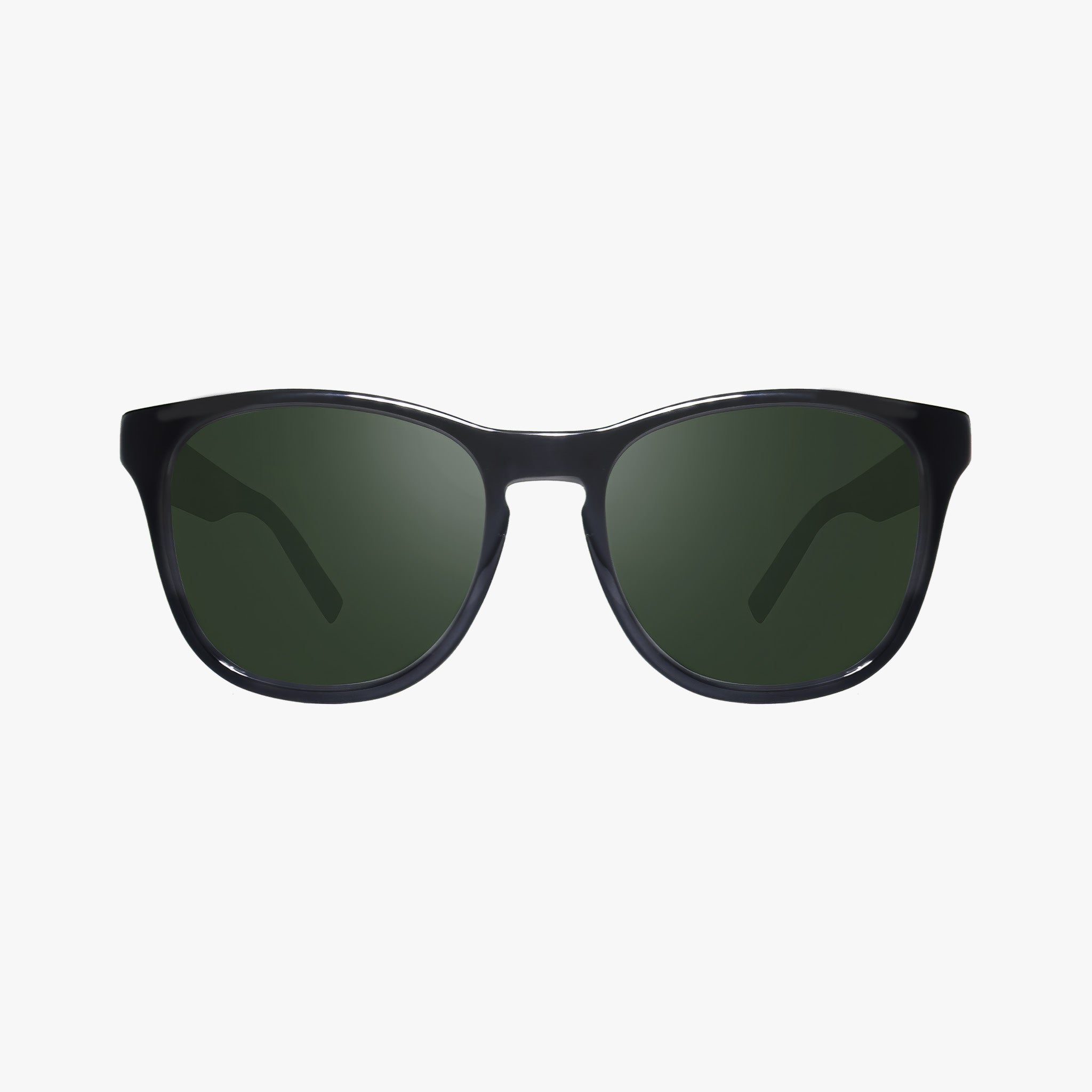 Tatum Polarize Güneş Gözlüğü | Shiny Black | Smoky Green