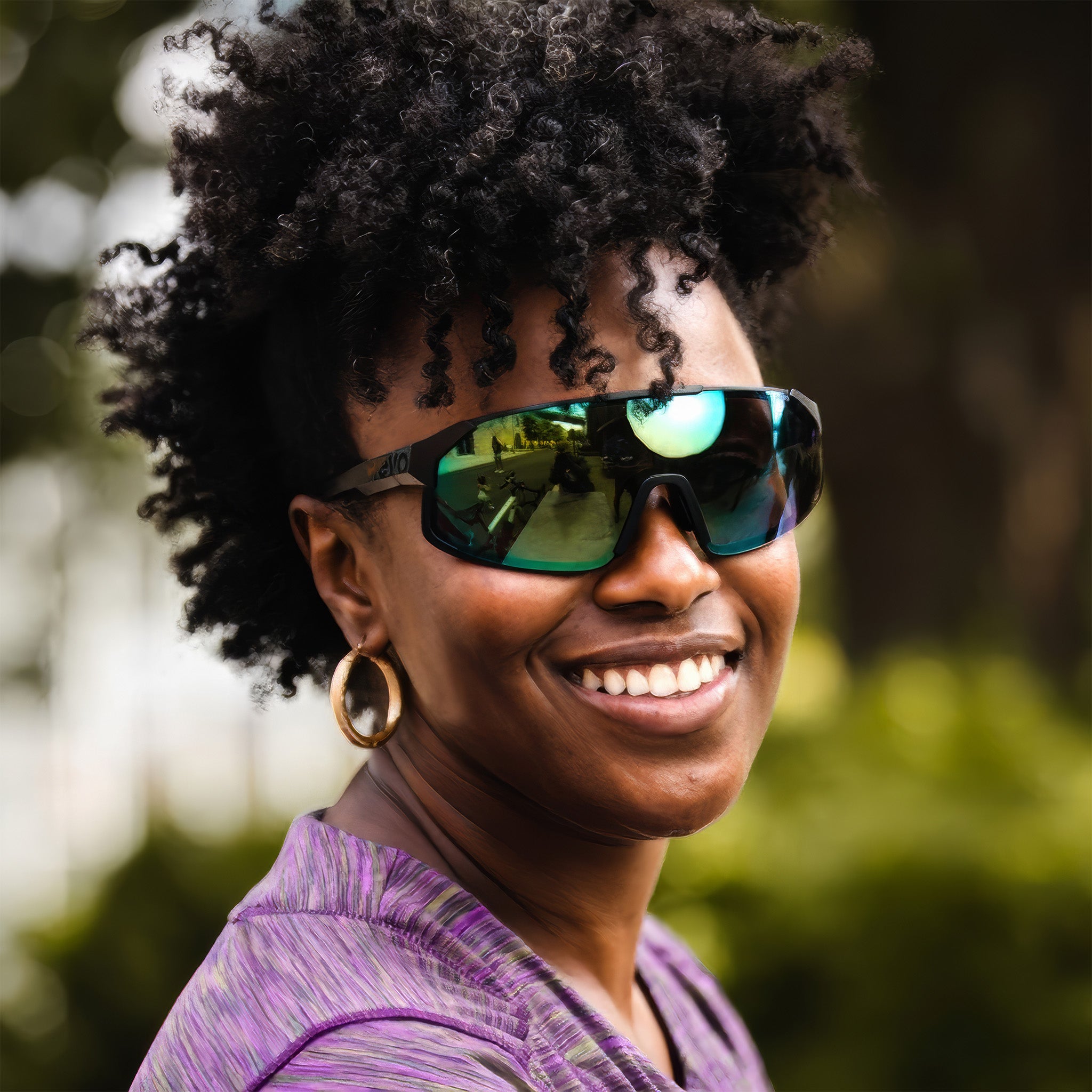 POLAR Polarize Güneş Gözlüğü | Matte Blue | Blue Water