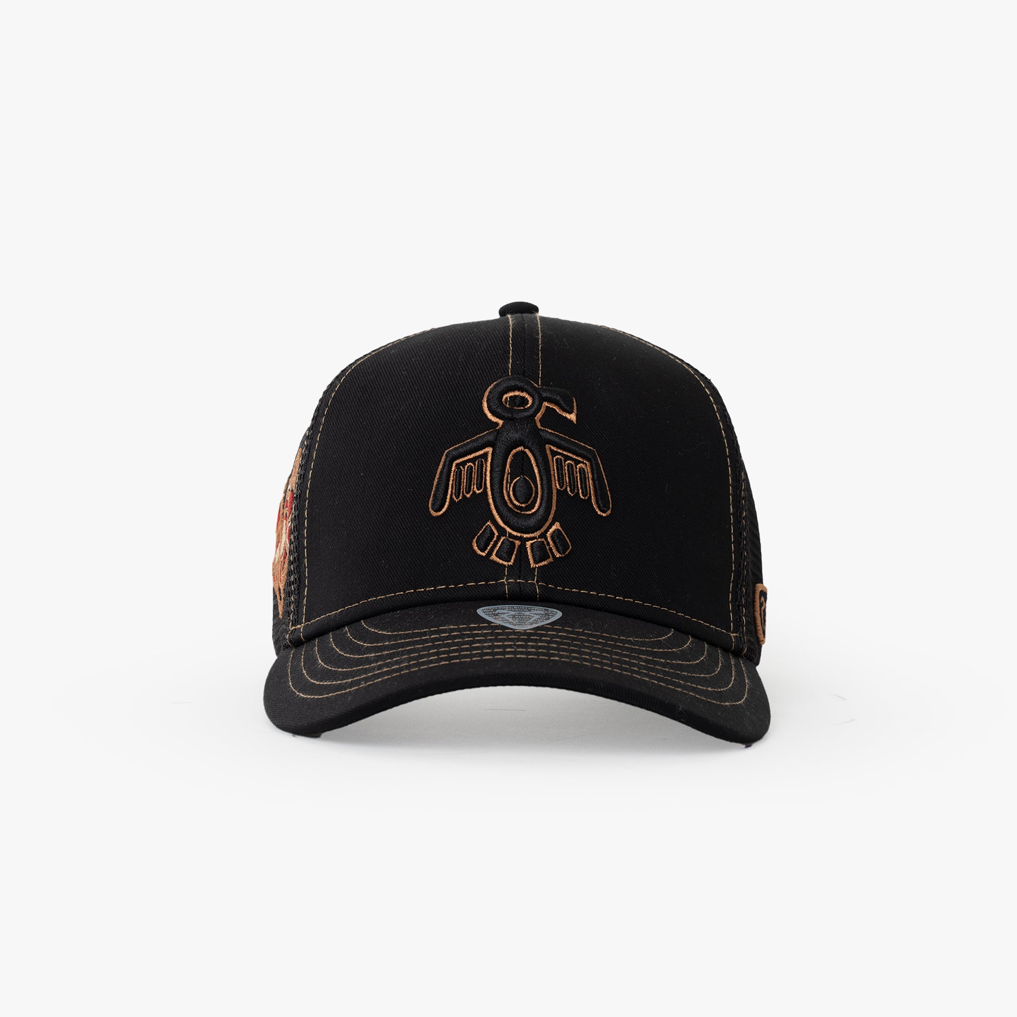 Baseball Şapka - The Indians Collection - Red Indian | Siyah/Gold