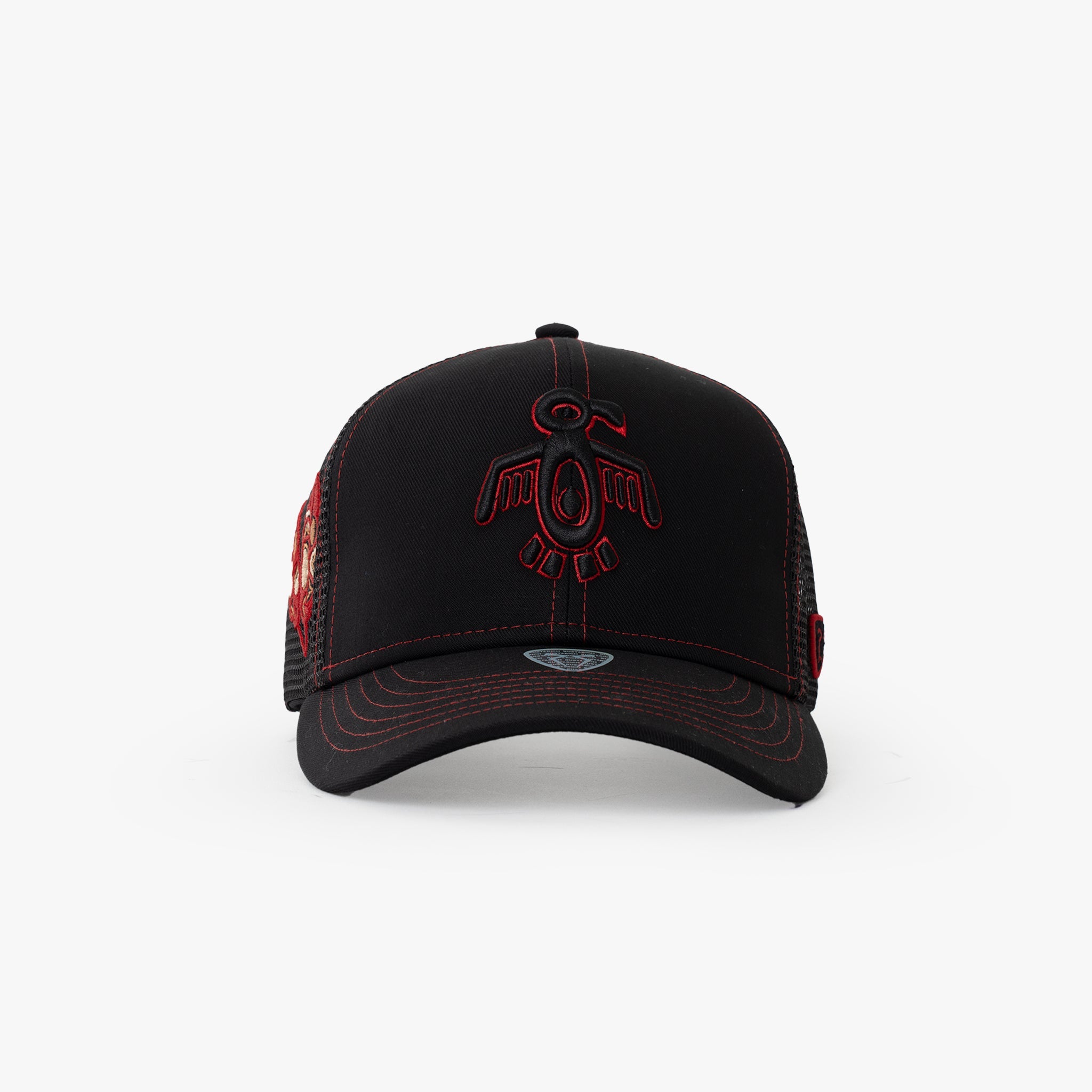 Baseball Şapka - The Indians Collection - Red Indian | Siyah/Kırmızı