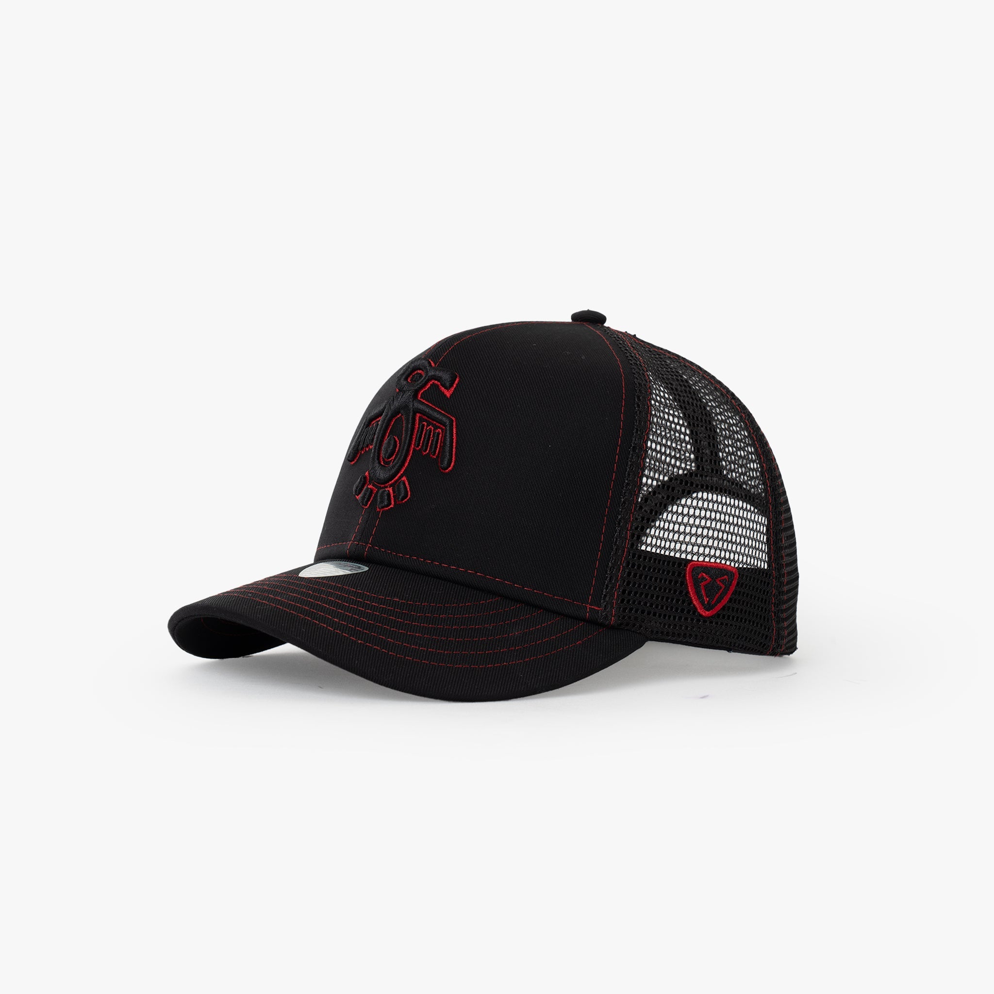 Baseball Şapka - The Indians Collection - Red Indian | Siyah/Kırmızı
