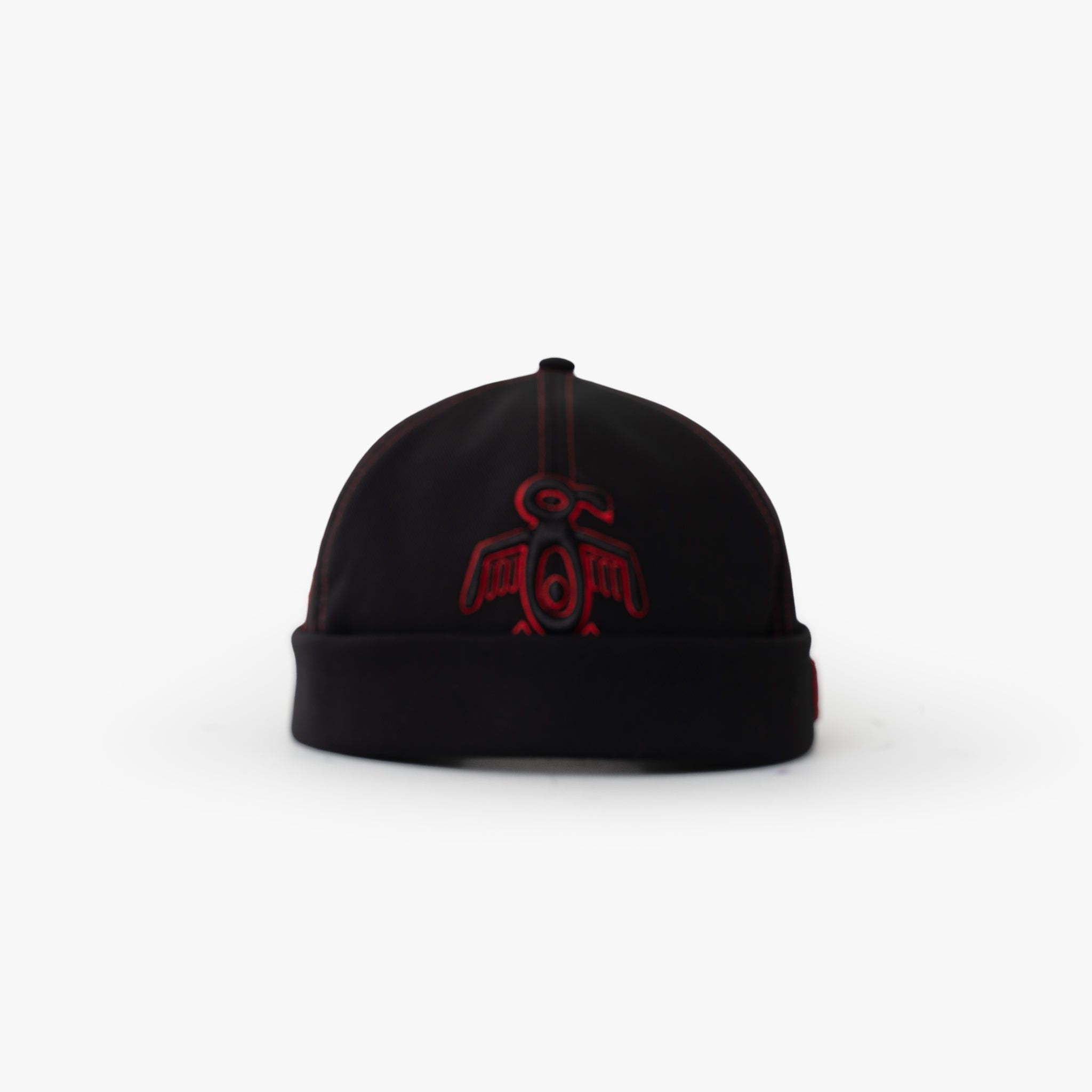 Docker Şapka - The Indians Collection - Red Indian | Siyah/Kırmızı