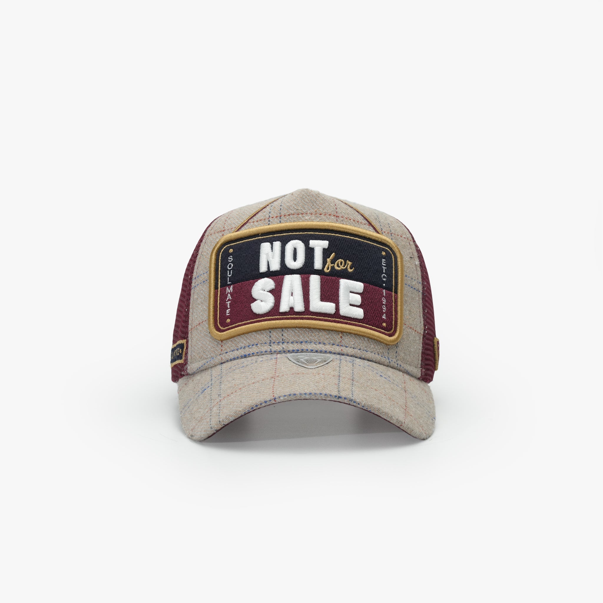 Trucker Şapka - Motto Collection - Not For Sale | Bordo