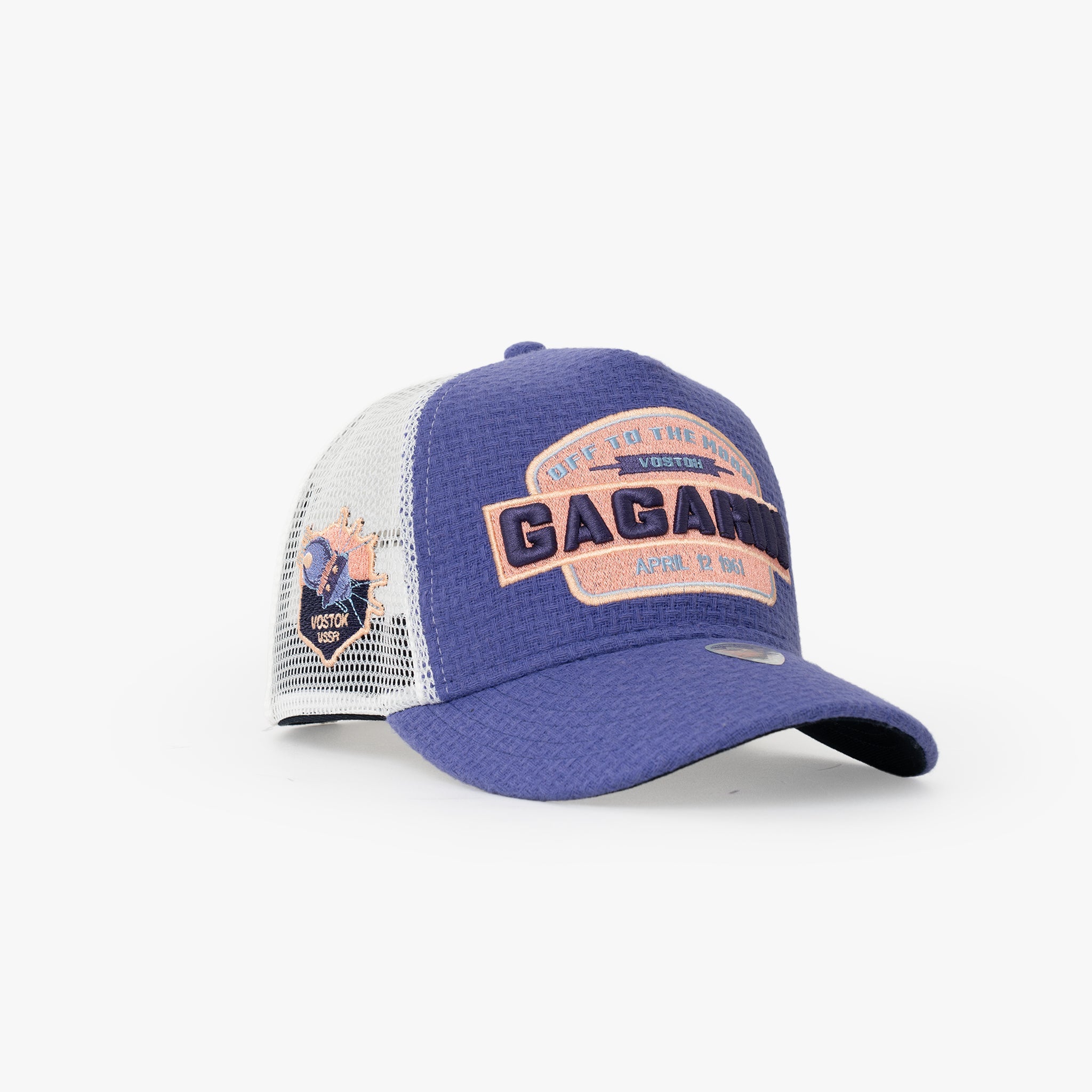 Trucker Şapka - Space Collection - Gagarin | Mor