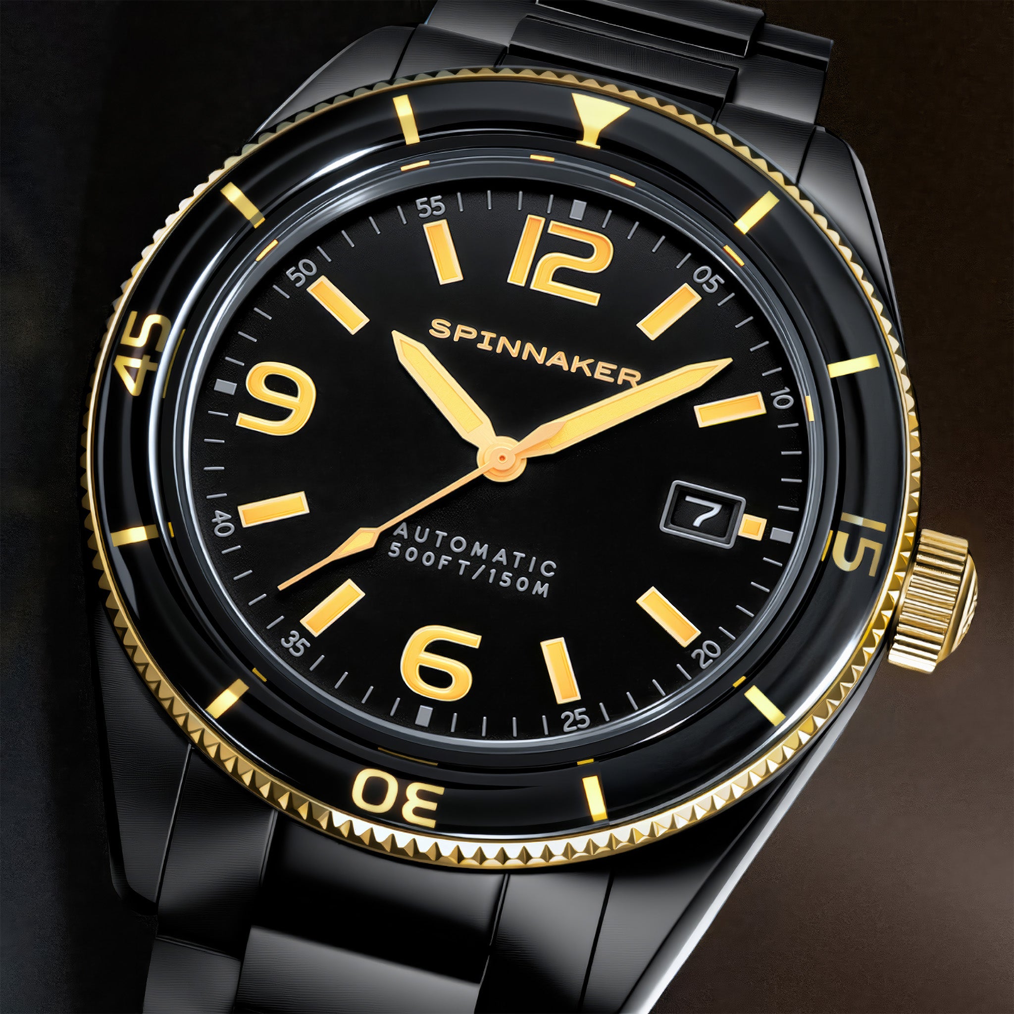 Fleuss Automatic | 43 mm | Golden Eclipse