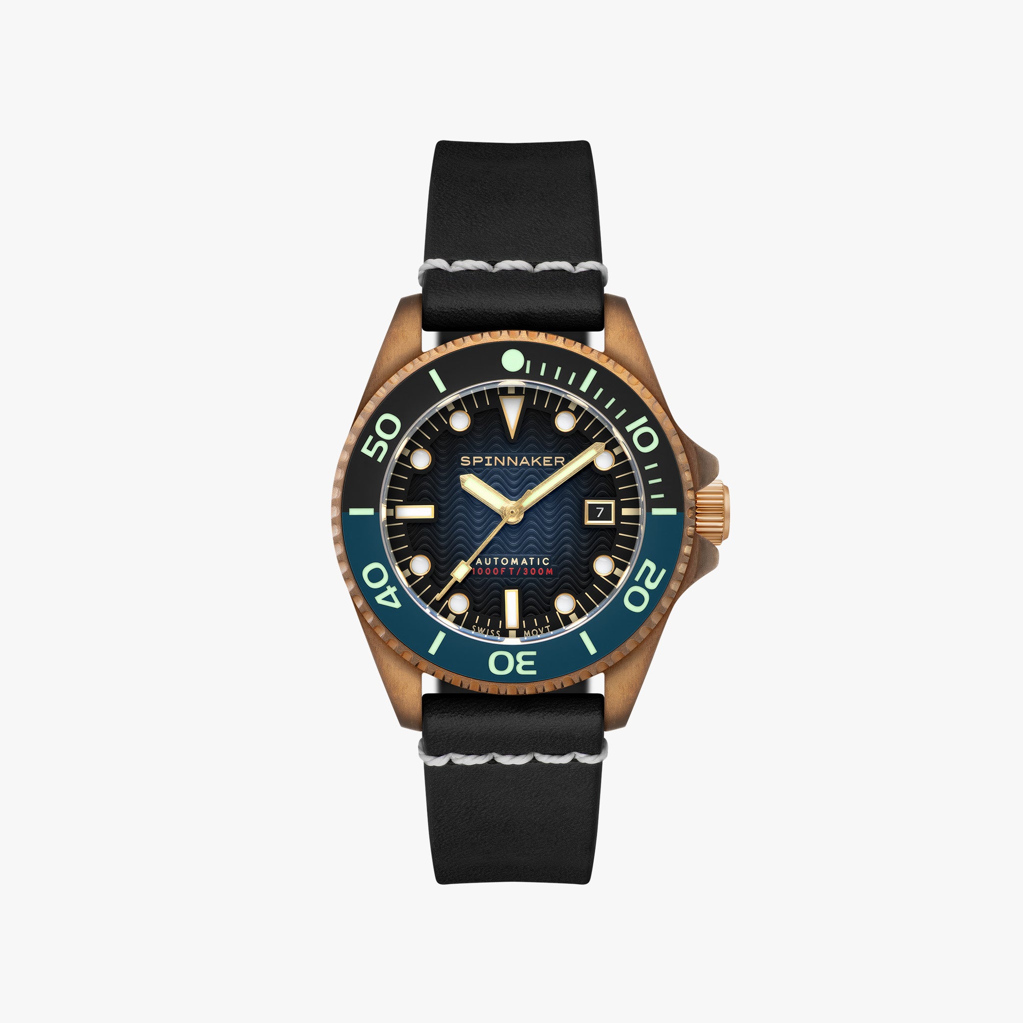 Tesei Bronze Swiss Automatic | 43 mm | Midnight Blue