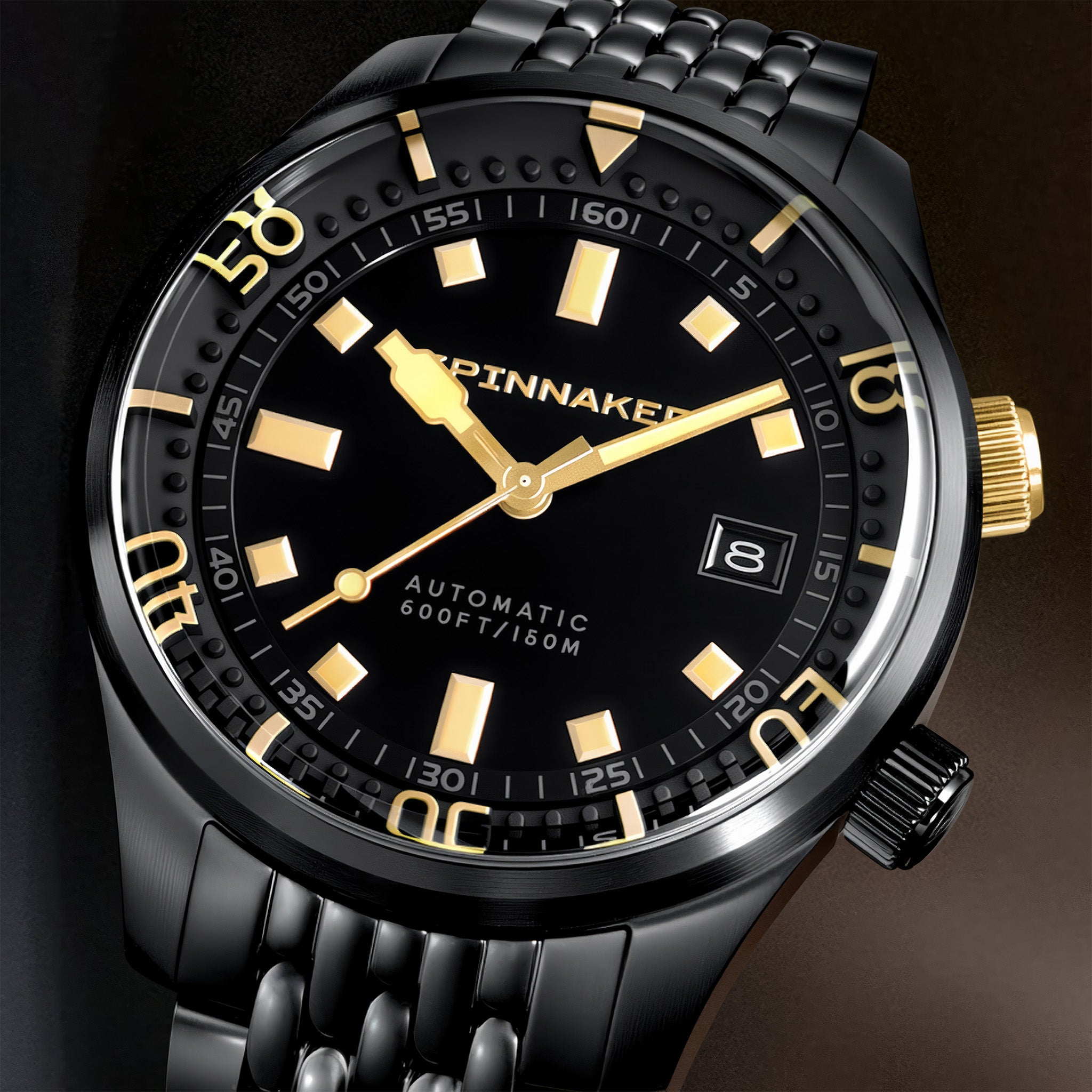 Bradner Automatic | 42 mm | Noir Radiance