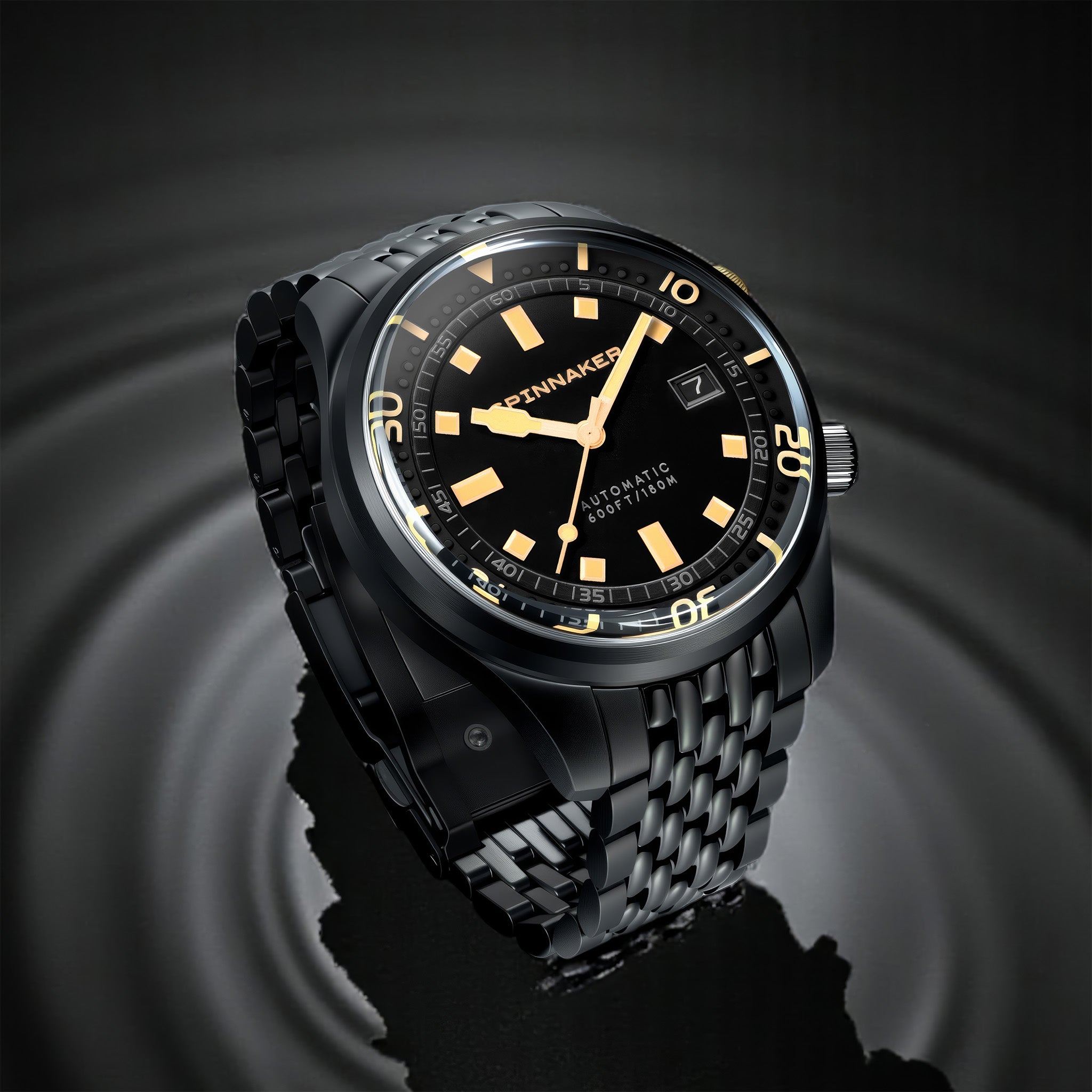 Bradner Automatic | 42 mm | Noir Radiance