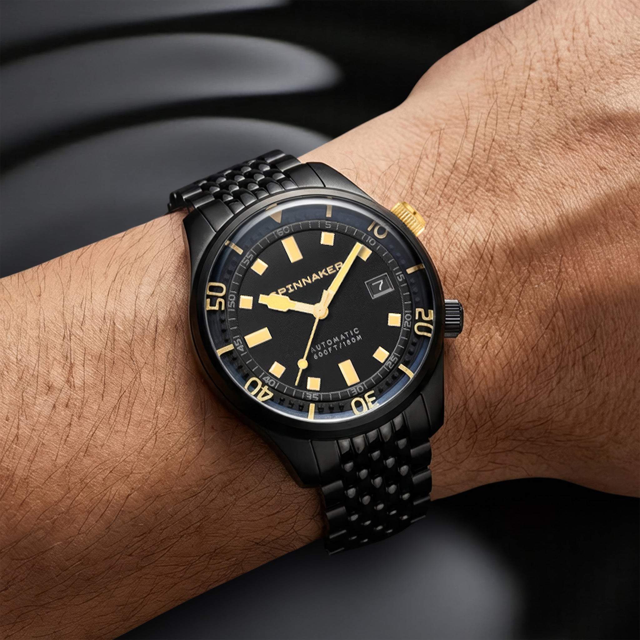 Bradner Automatic | 42 mm | Noir Radiance