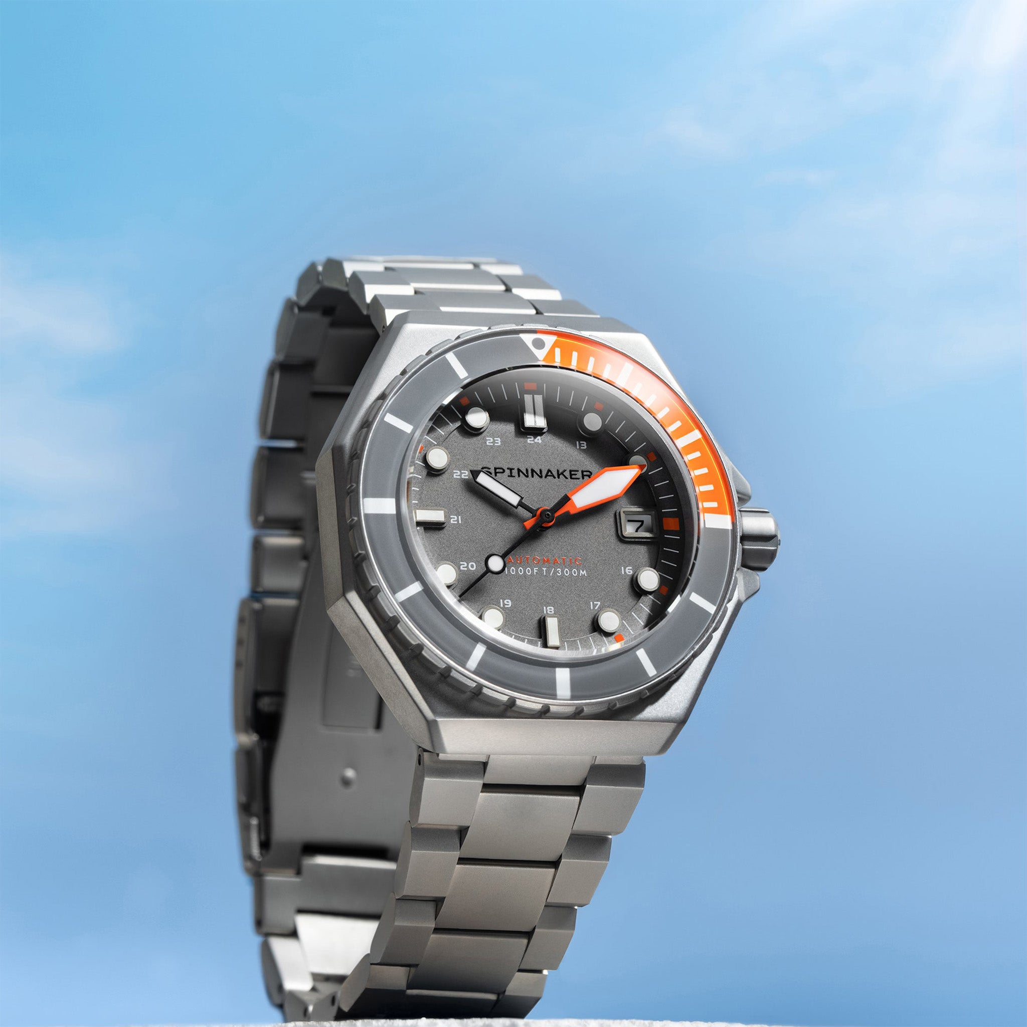 Dumas Automatic | 44 mm | Sandblast Grey
